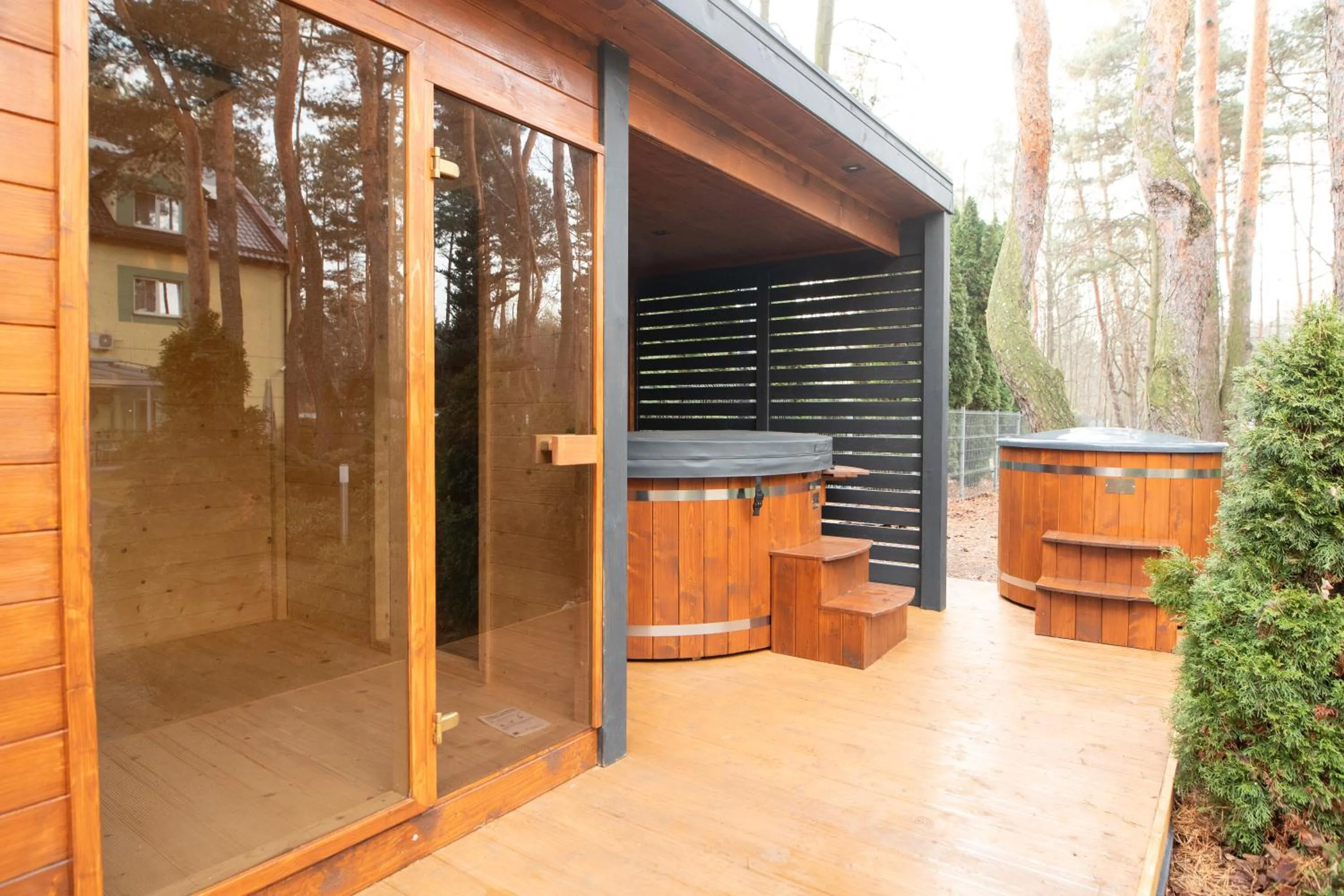 Sauna in Hotel Wilga by Katowice Airport