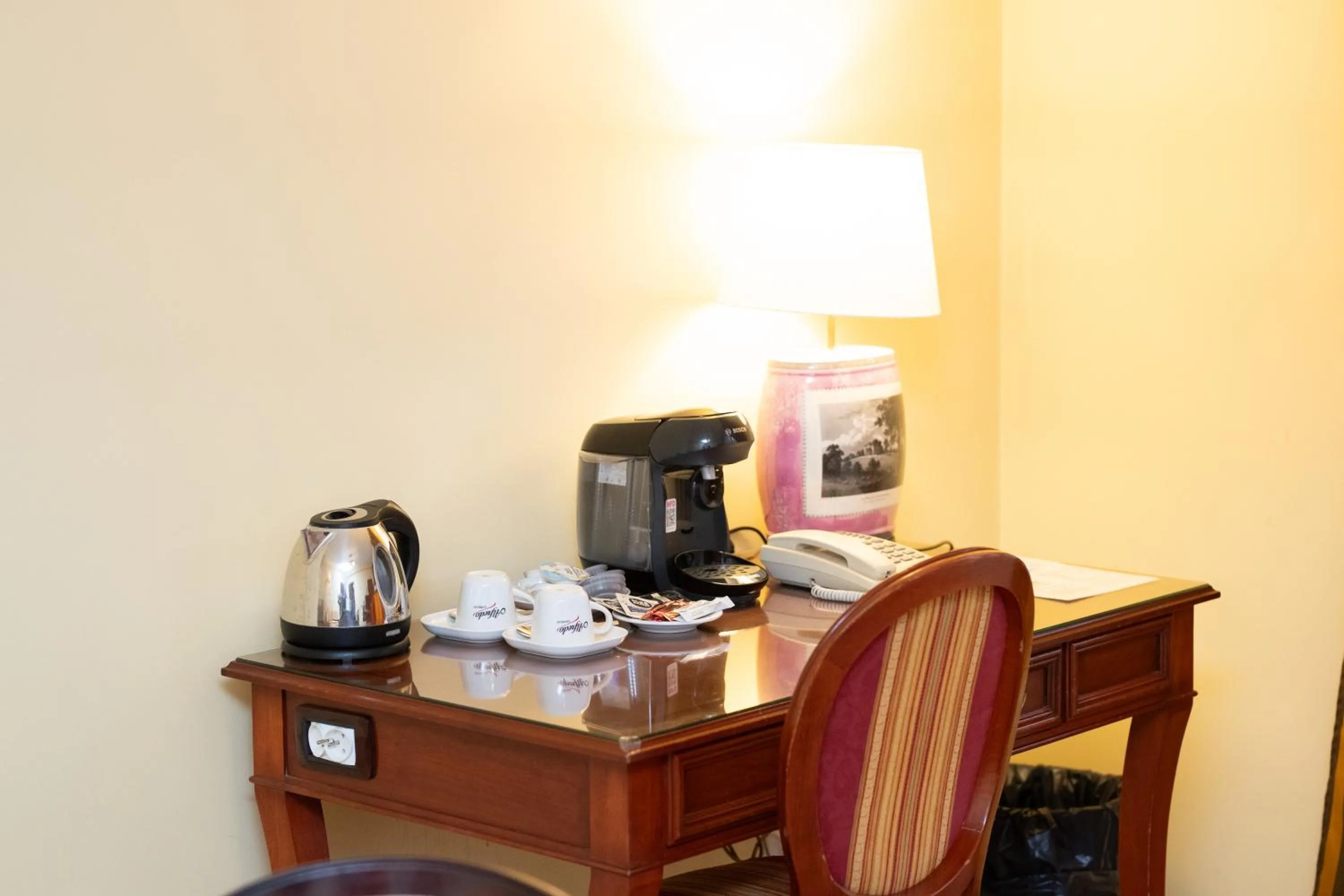 Coffee/tea facilities in Hotel Wilga by Katowice Airport