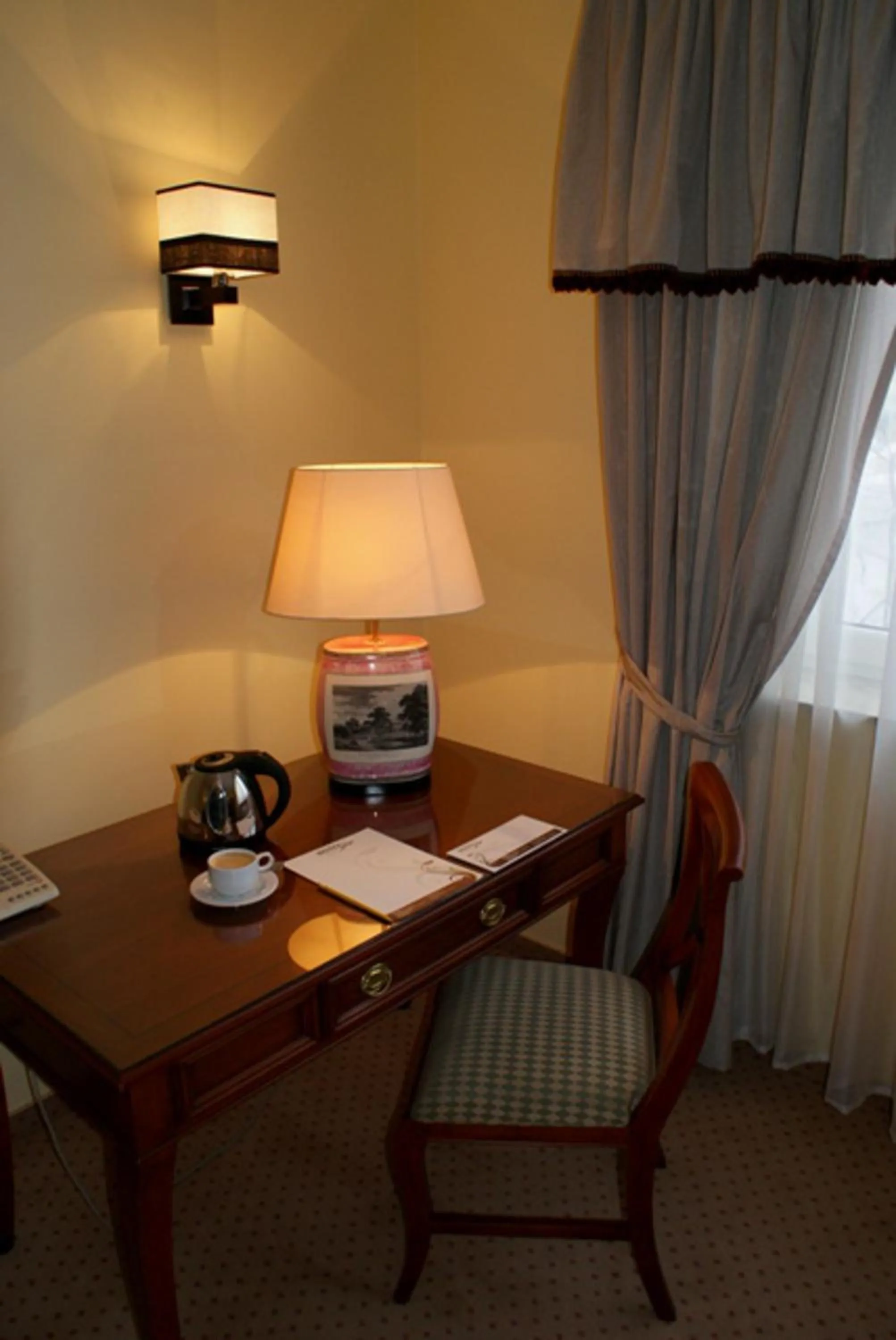 Decorative detail in Hotel Wilga by Katowice Airport