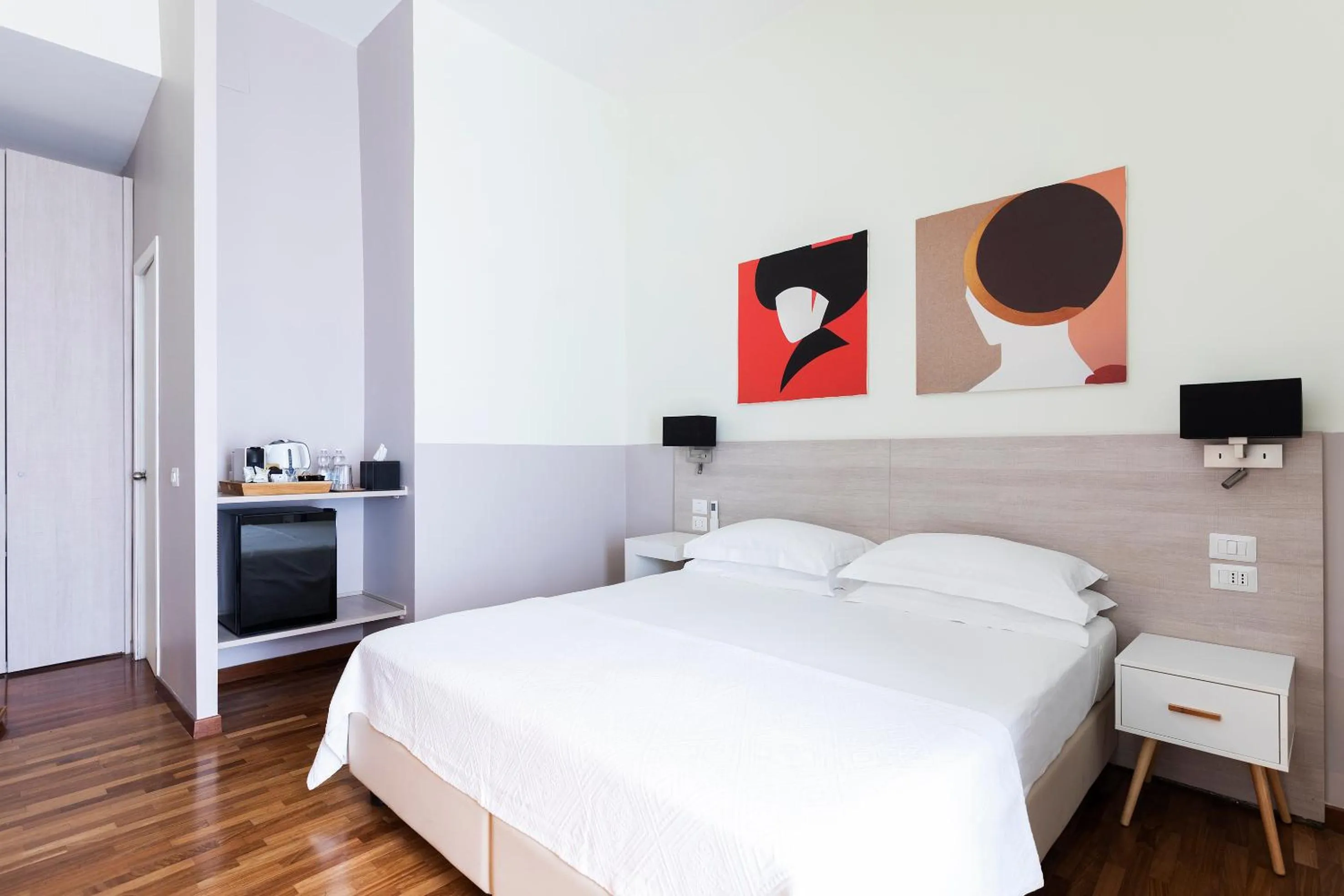 Bedroom, Bed in B&B Starbien