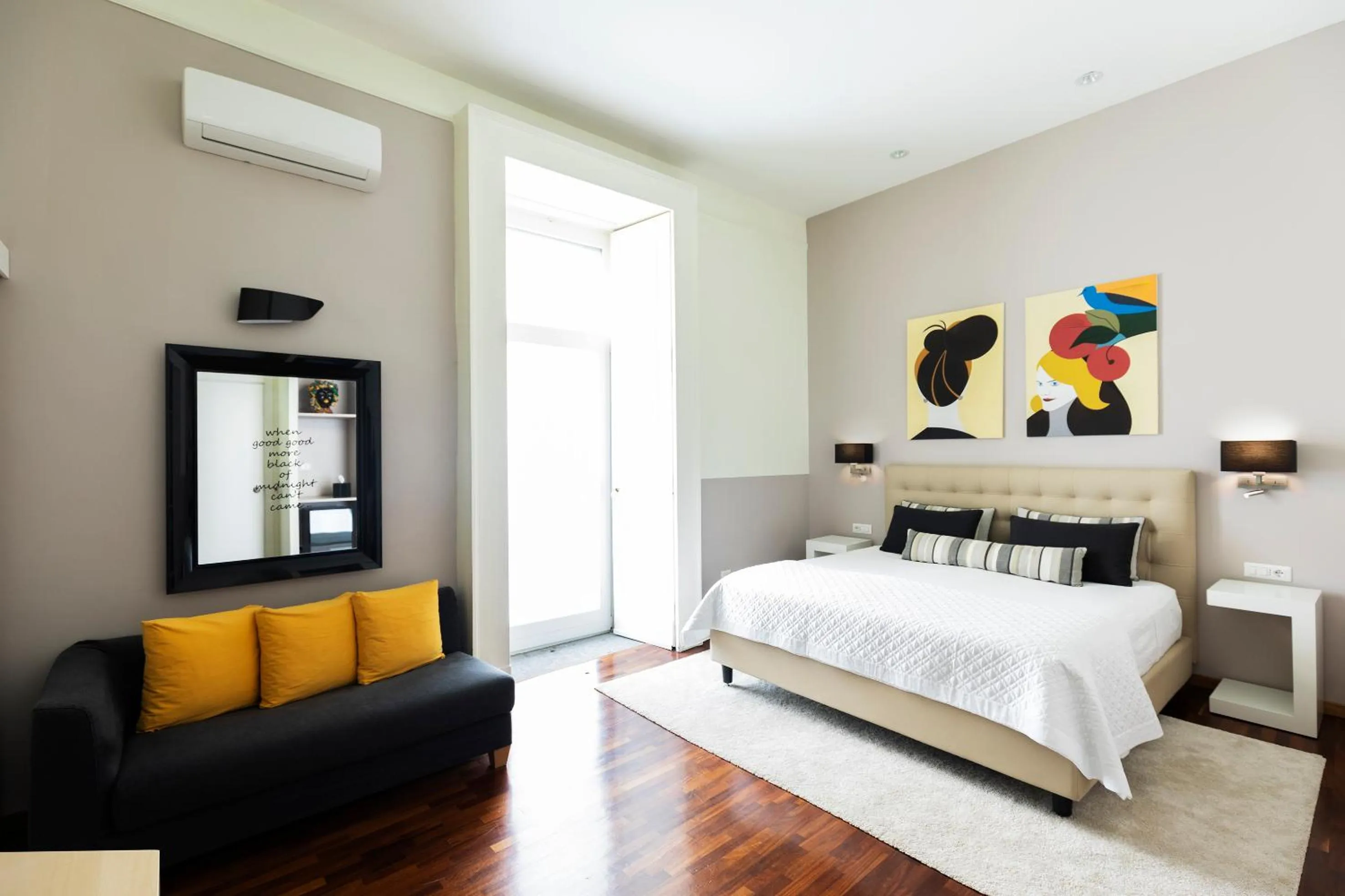 Bedroom, Bed in B&B Starbien