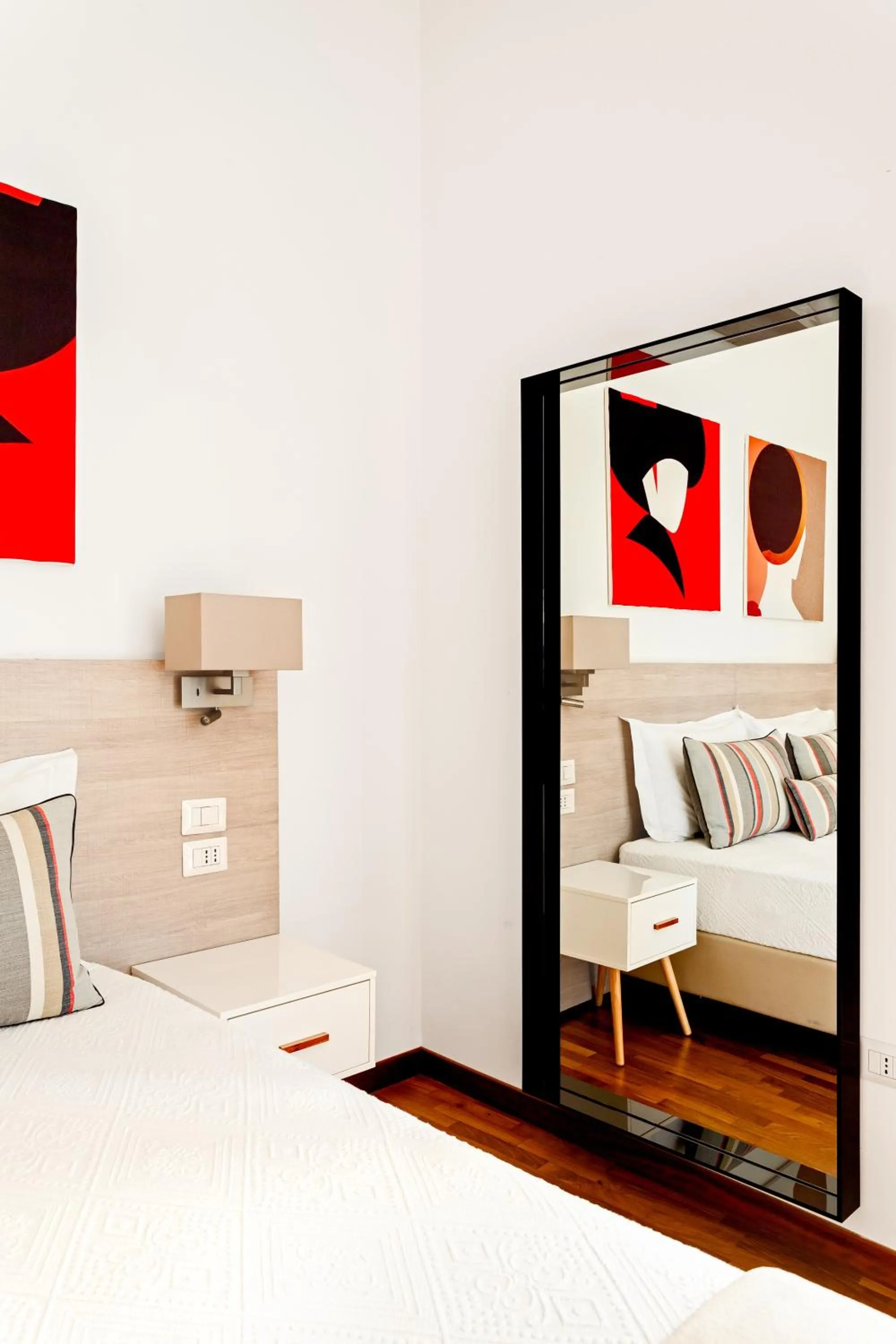 Decorative detail, Bed in B&B Starbien