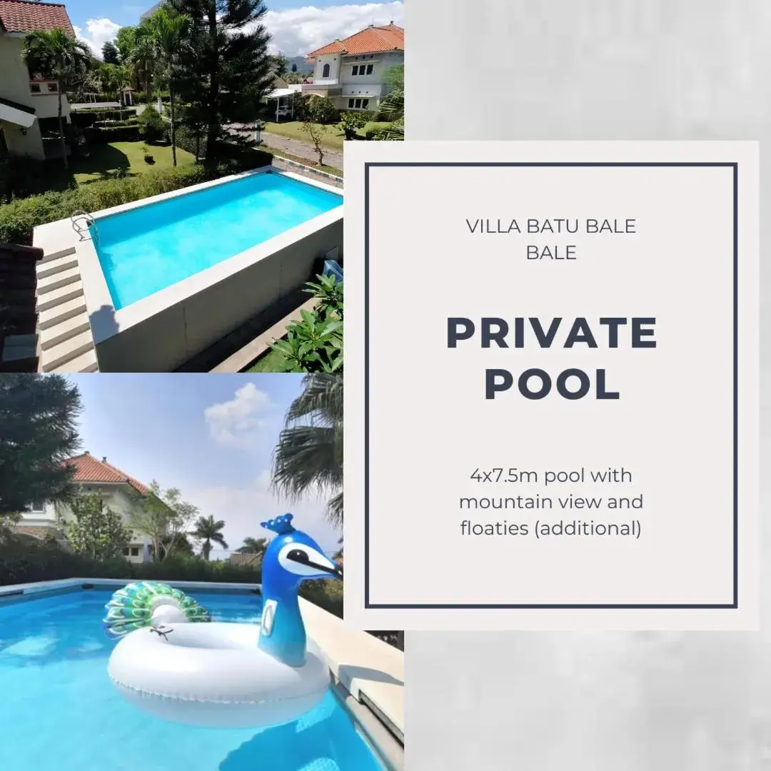 Swimming pool in Vila Batu Bale-Bale Swimming pool in Vila Batu Bale-Bale