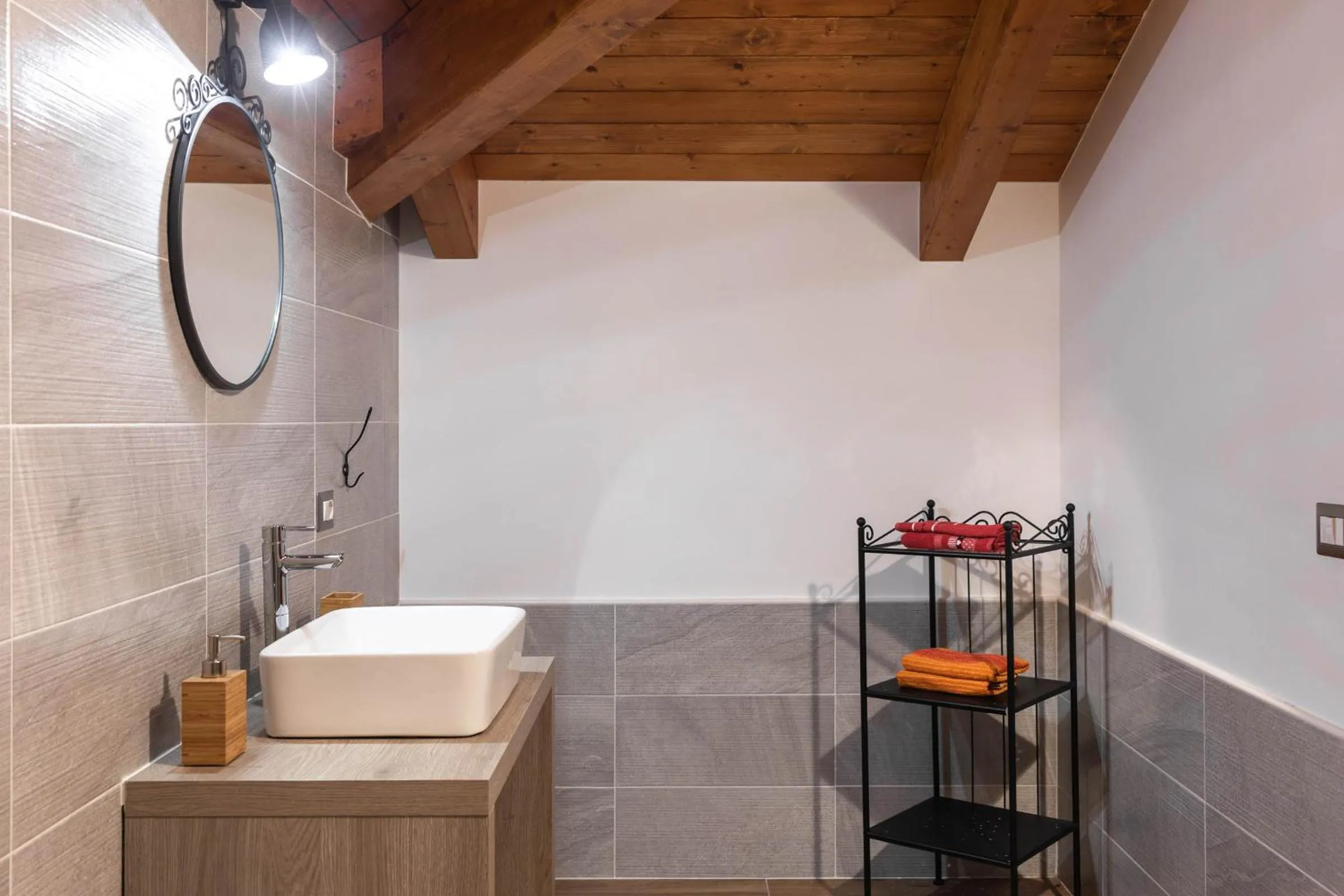 Bathroom in B&B La Mortella