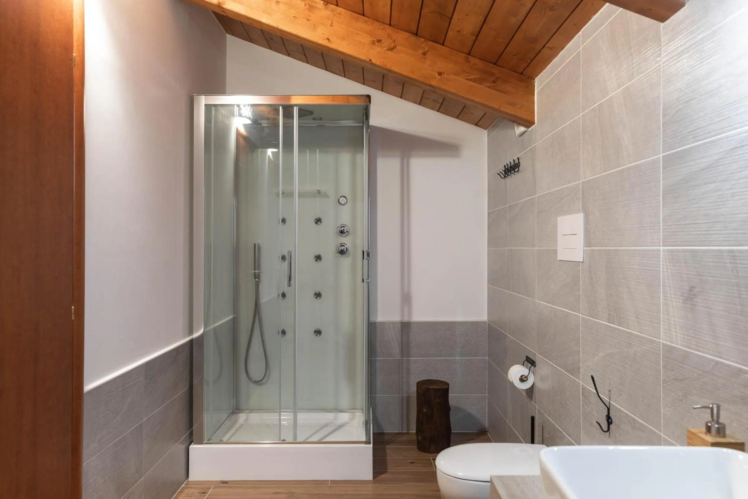 Bathroom in B&B La Mortella