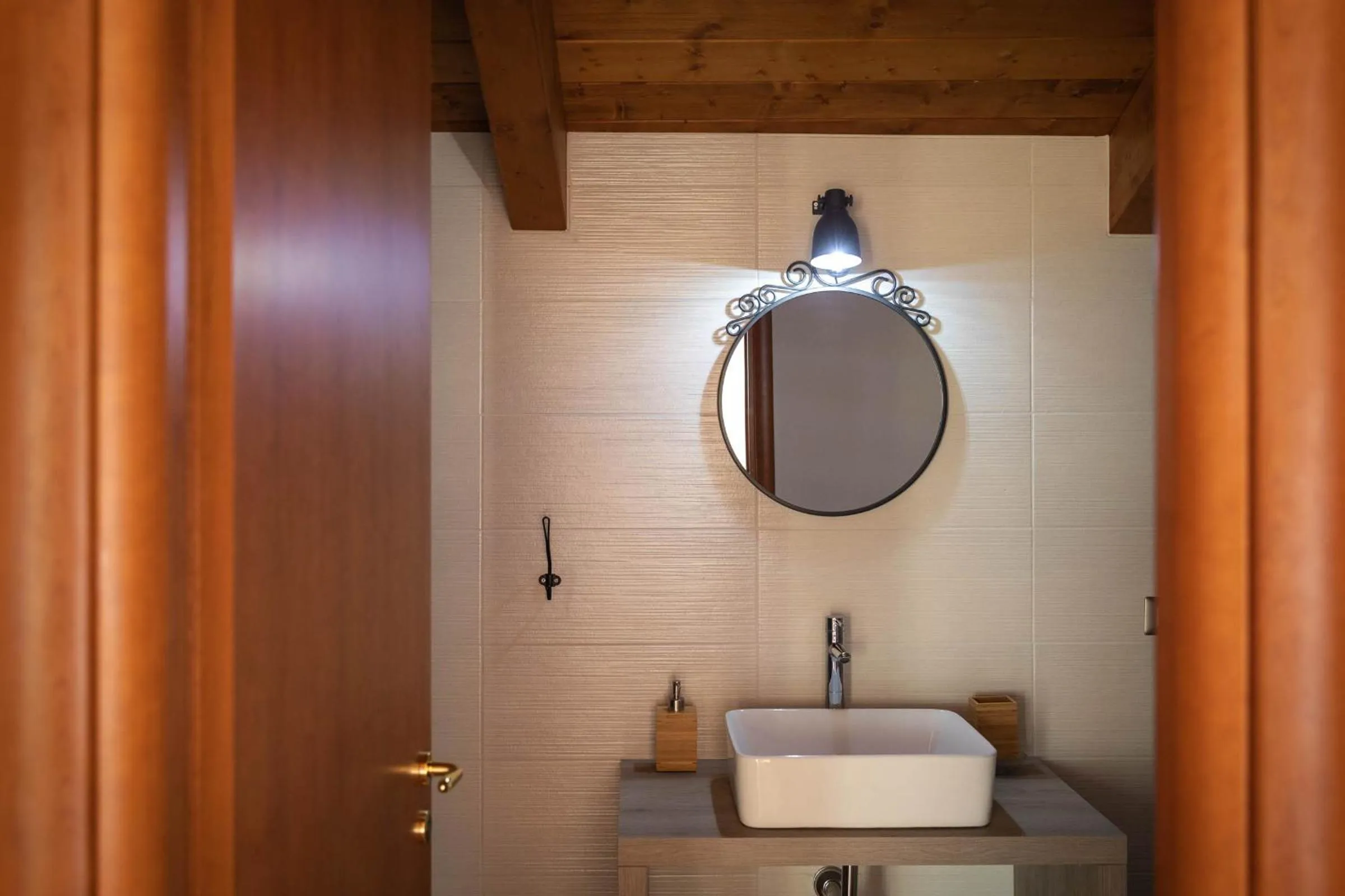 Bathroom in B&B La Mortella