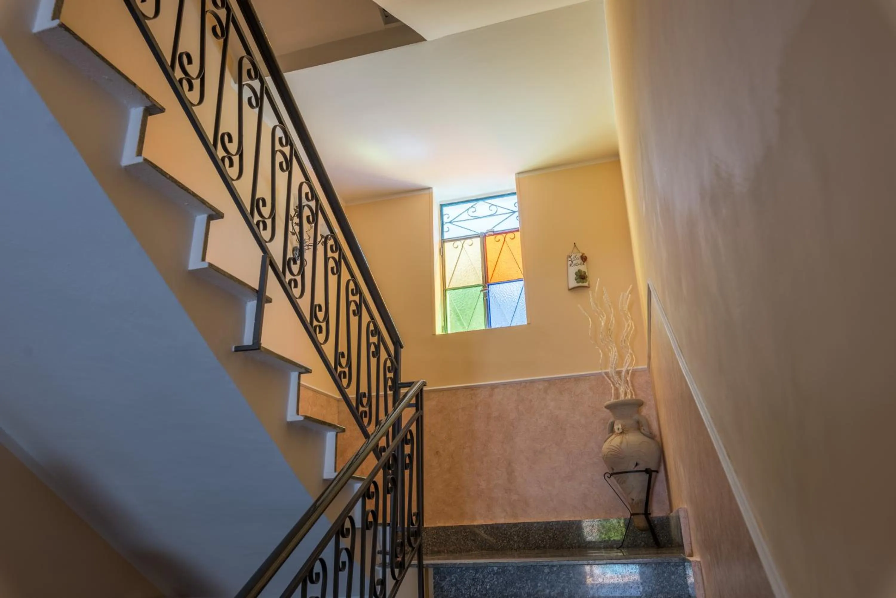 Lobby or reception in B&B La Mortella