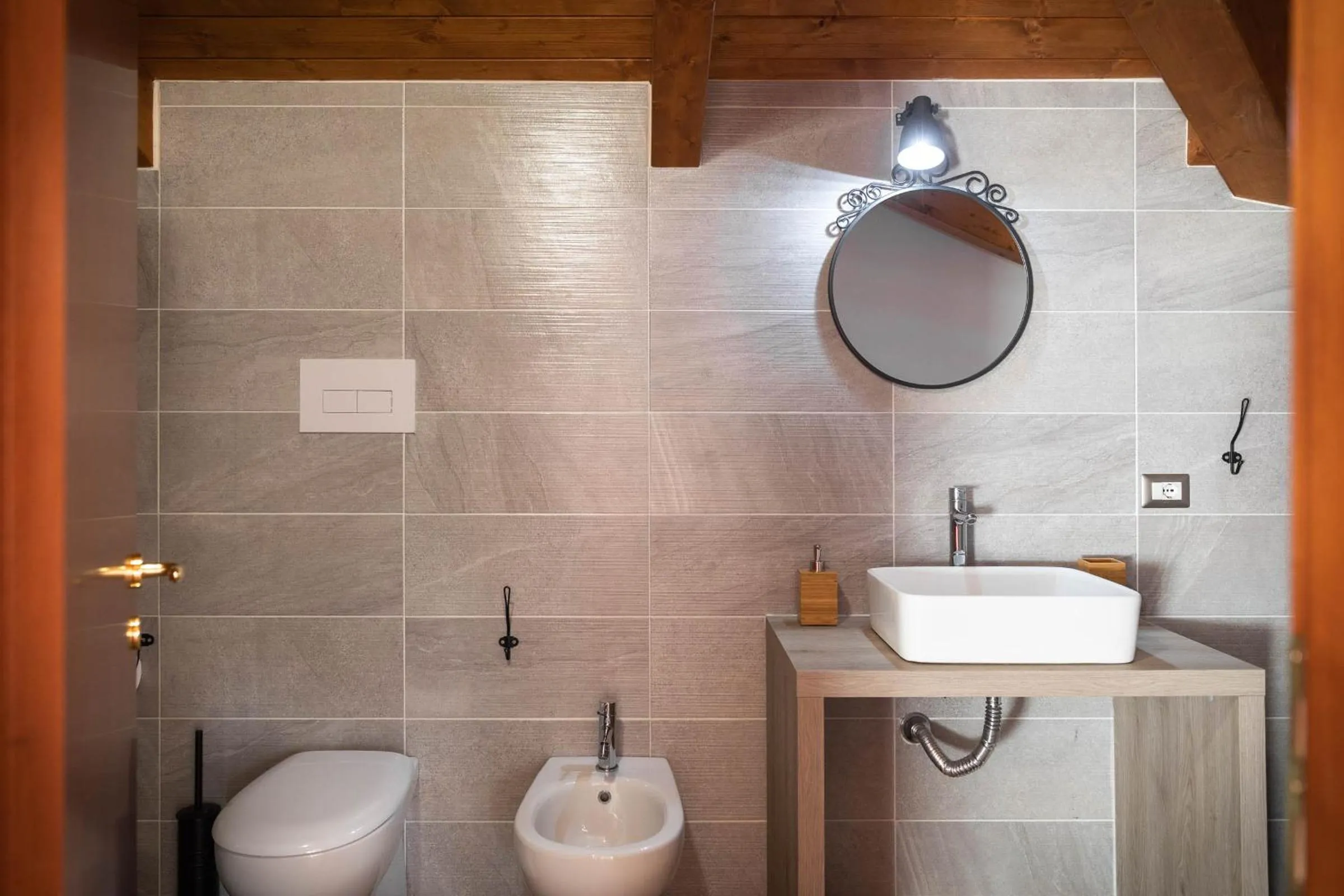 Bathroom in B&B La Mortella