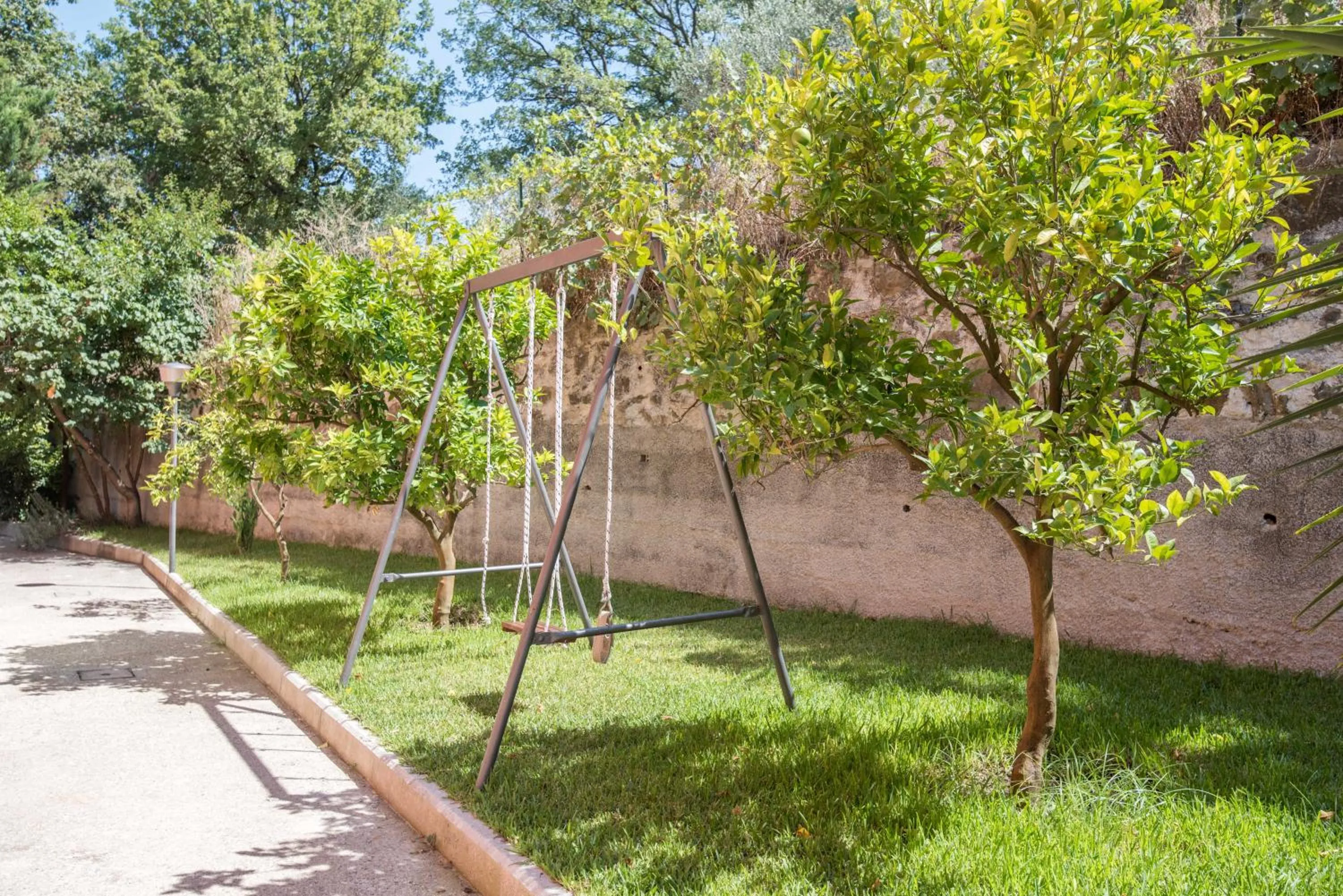 Children play ground in B&B La Mortella