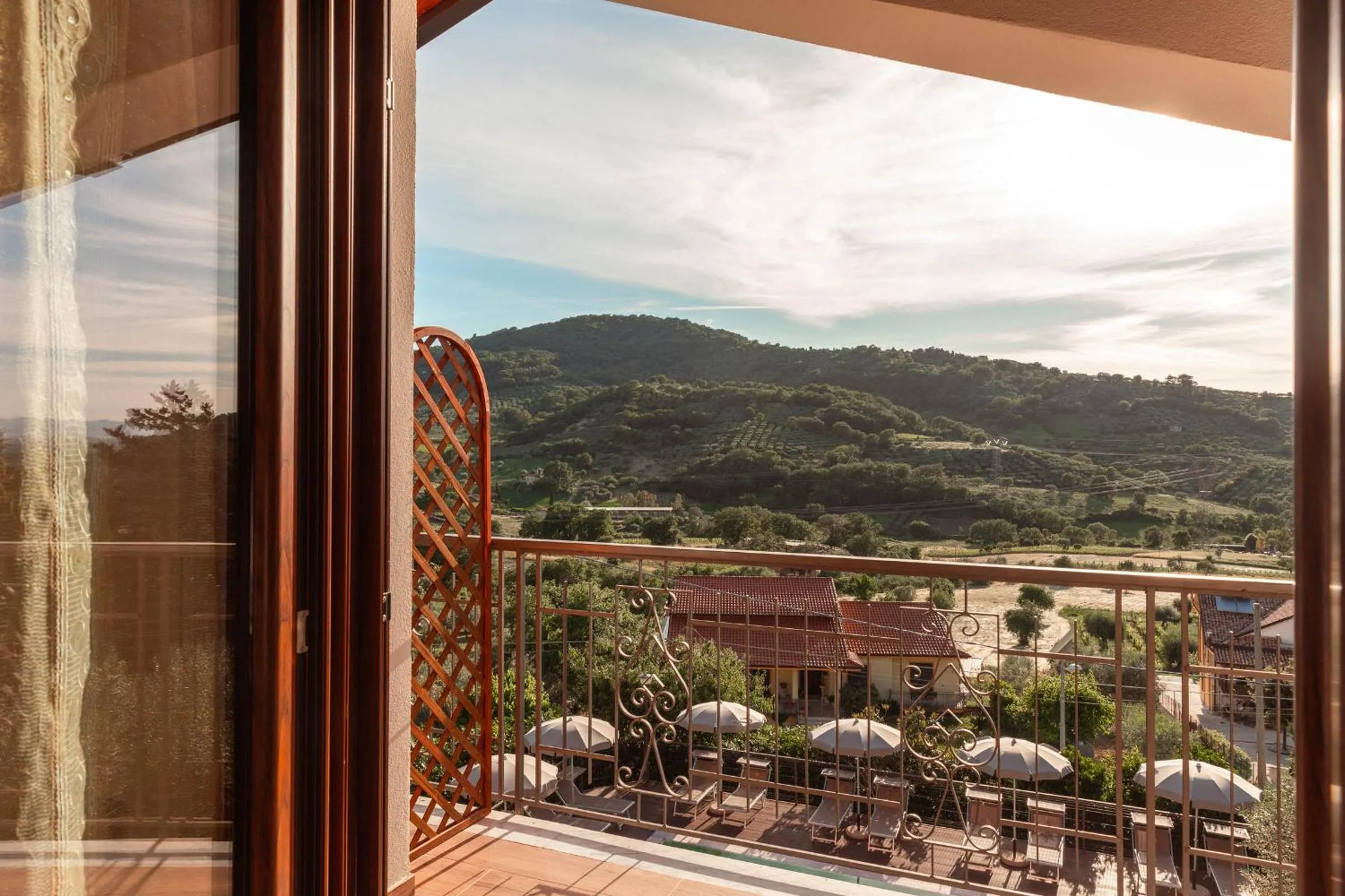 Balcony/Terrace in B&B La Mortella