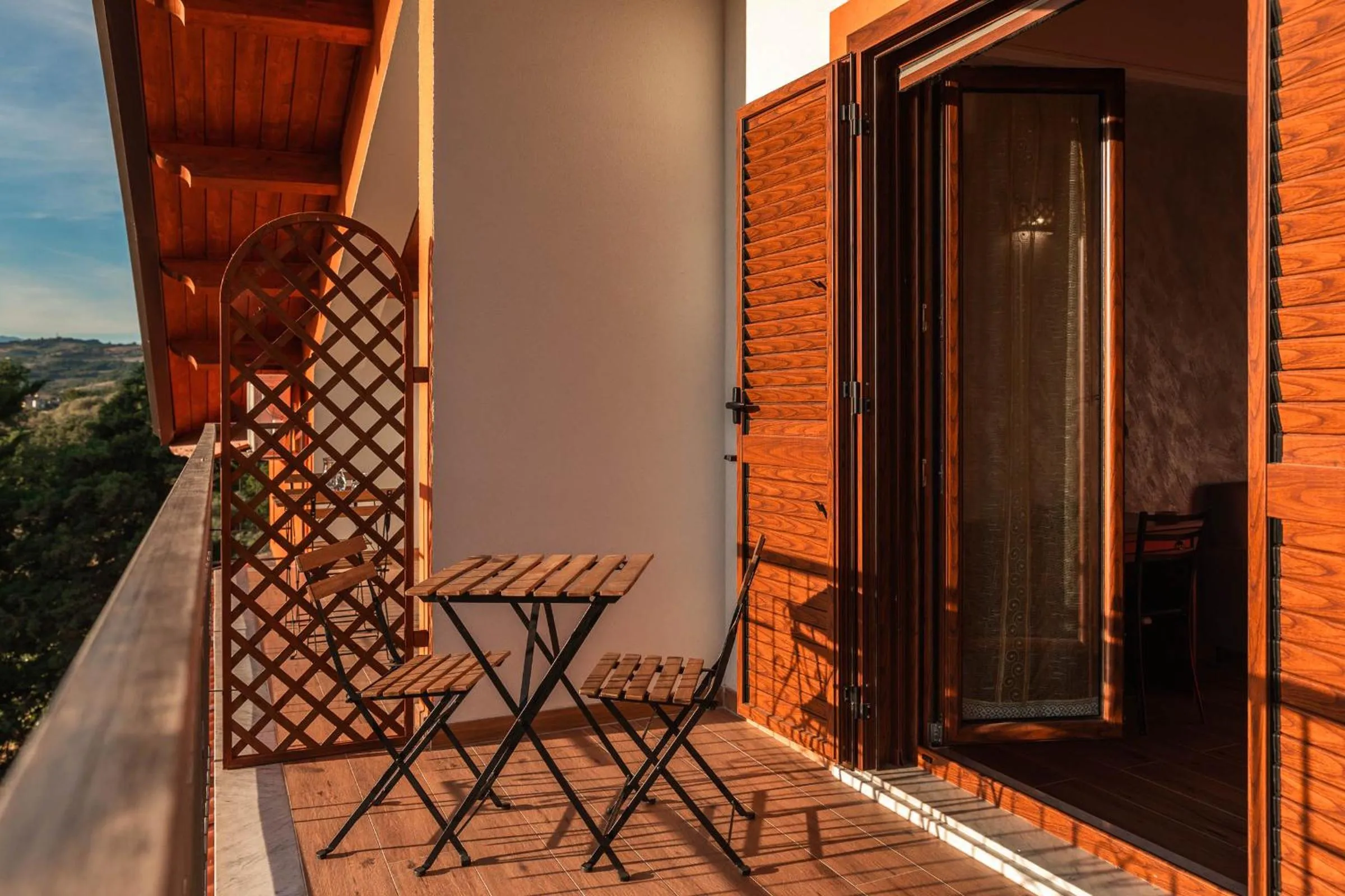 Balcony/Terrace in B&B La Mortella