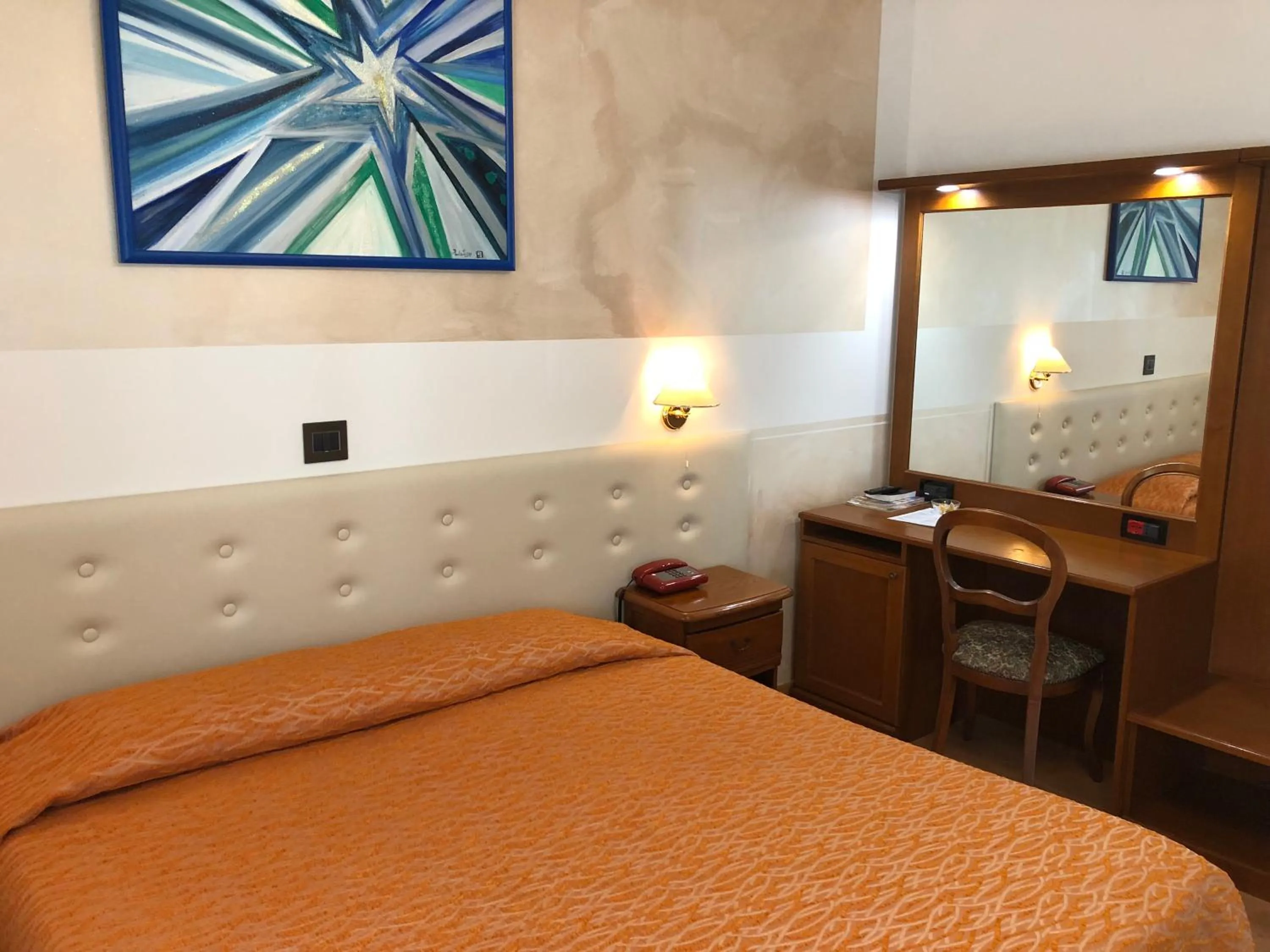 Bed in Hotel Victoria