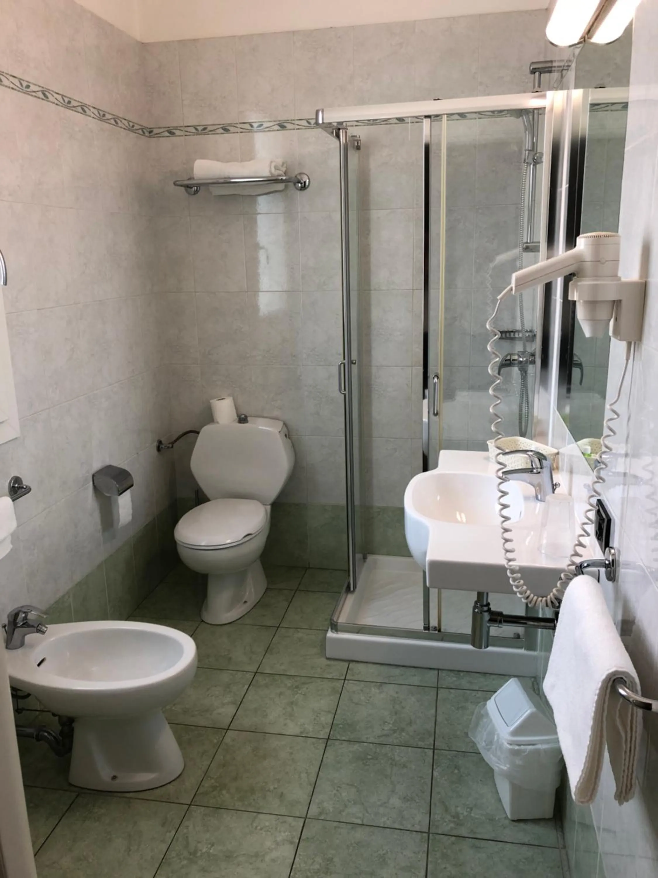 Toilet in Hotel Victoria