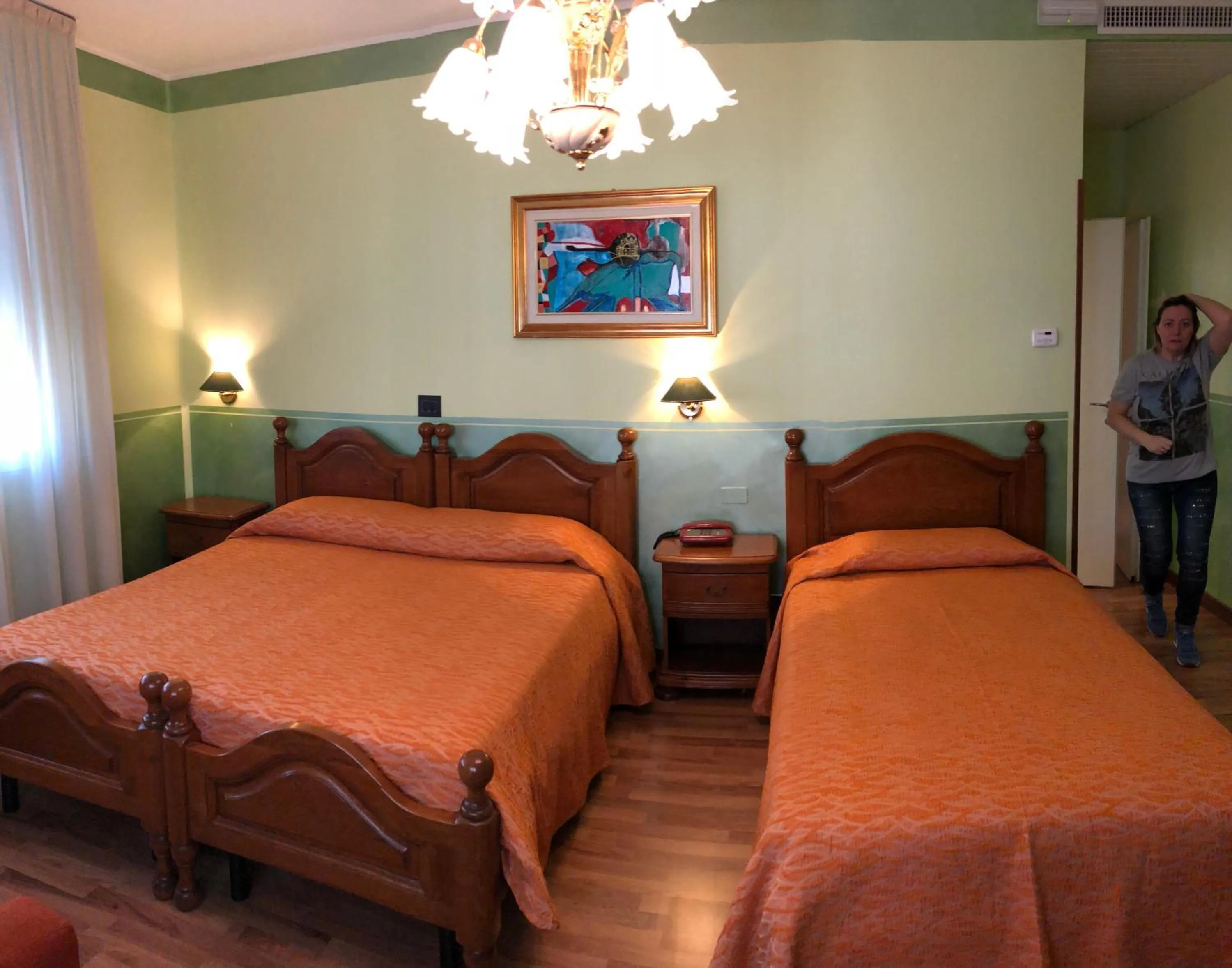 Bed in Hotel Victoria