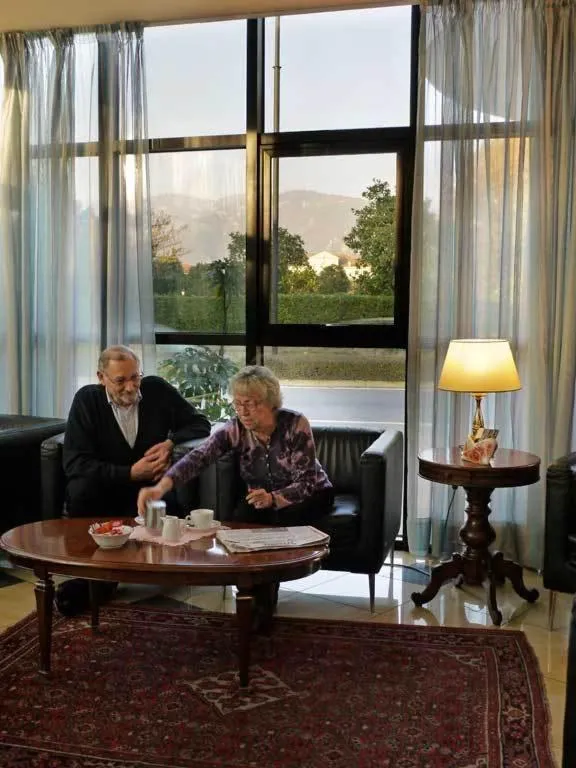 Lobby or reception in Hotel Victoria