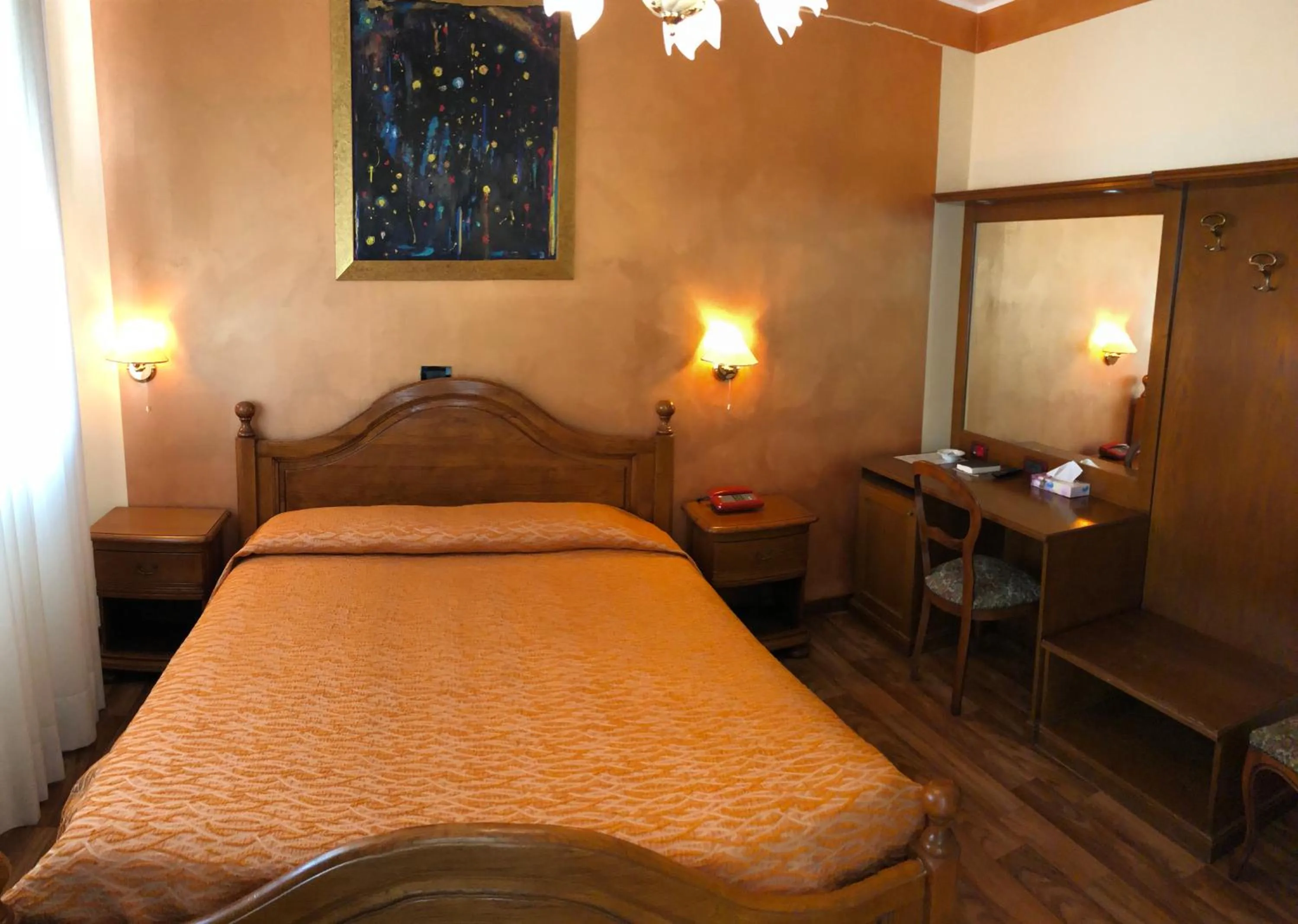 Bed in Hotel Victoria