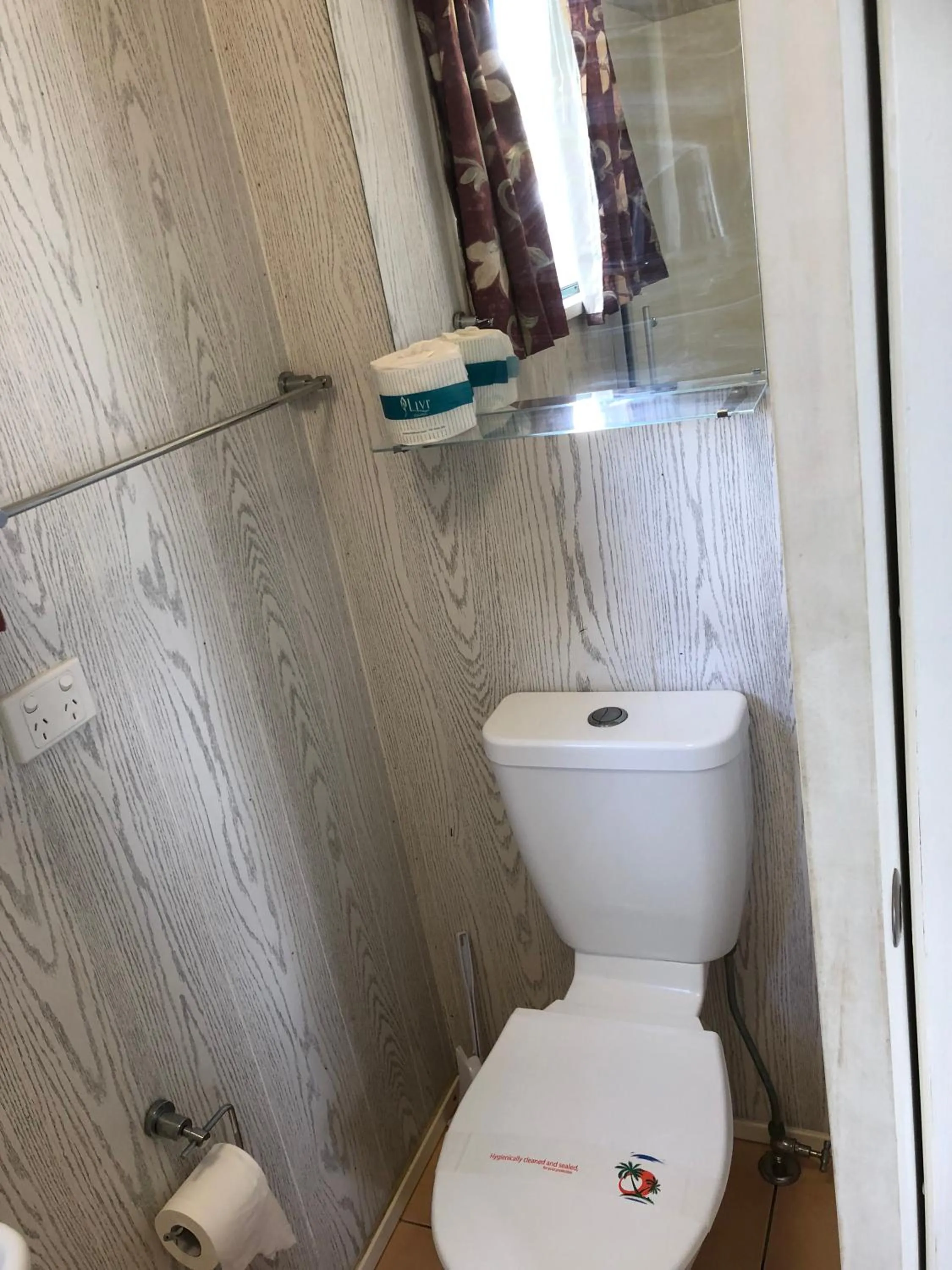 Toilet in Homestead Caravan Park