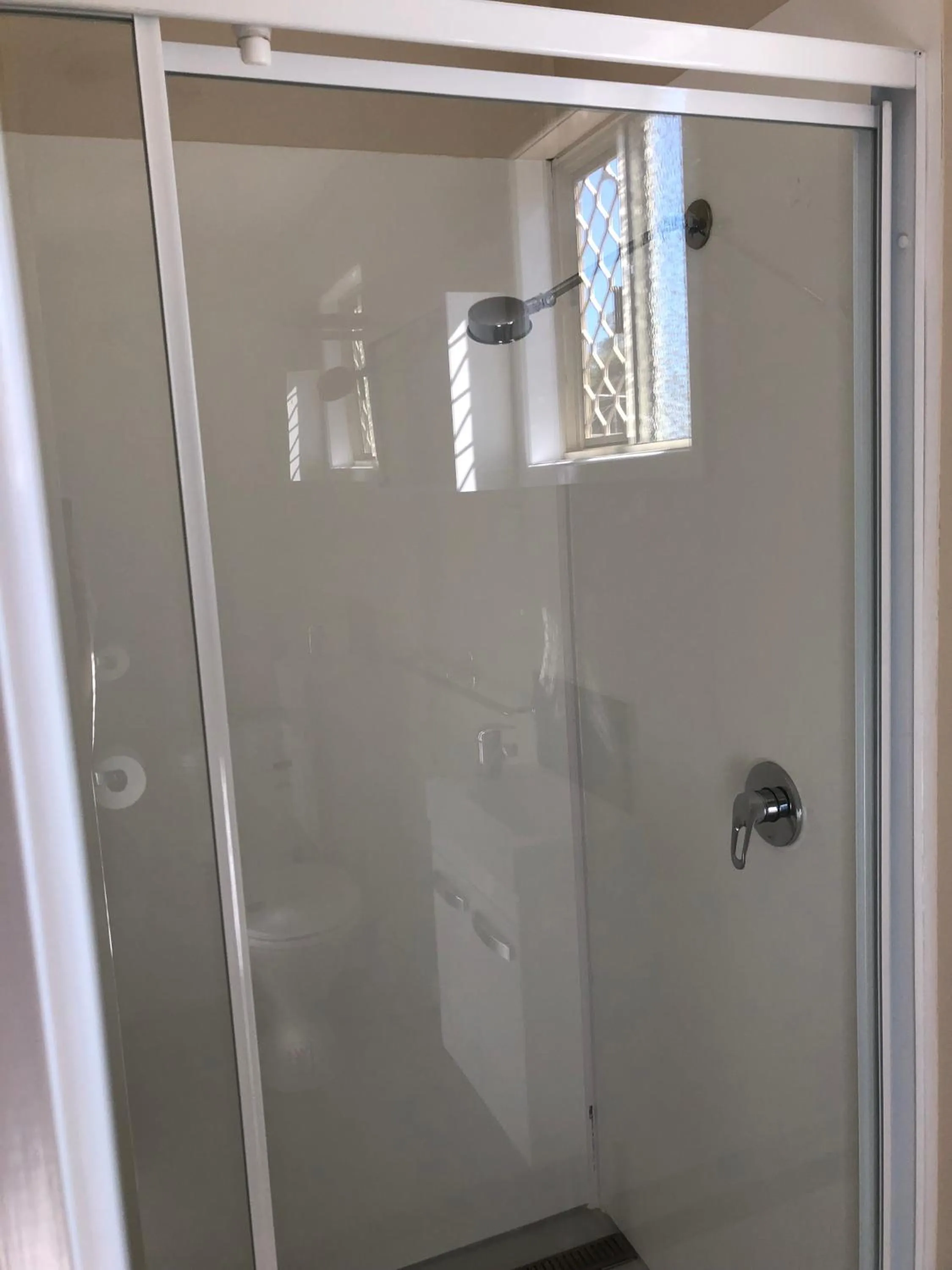 Shower in Homestead Caravan Park