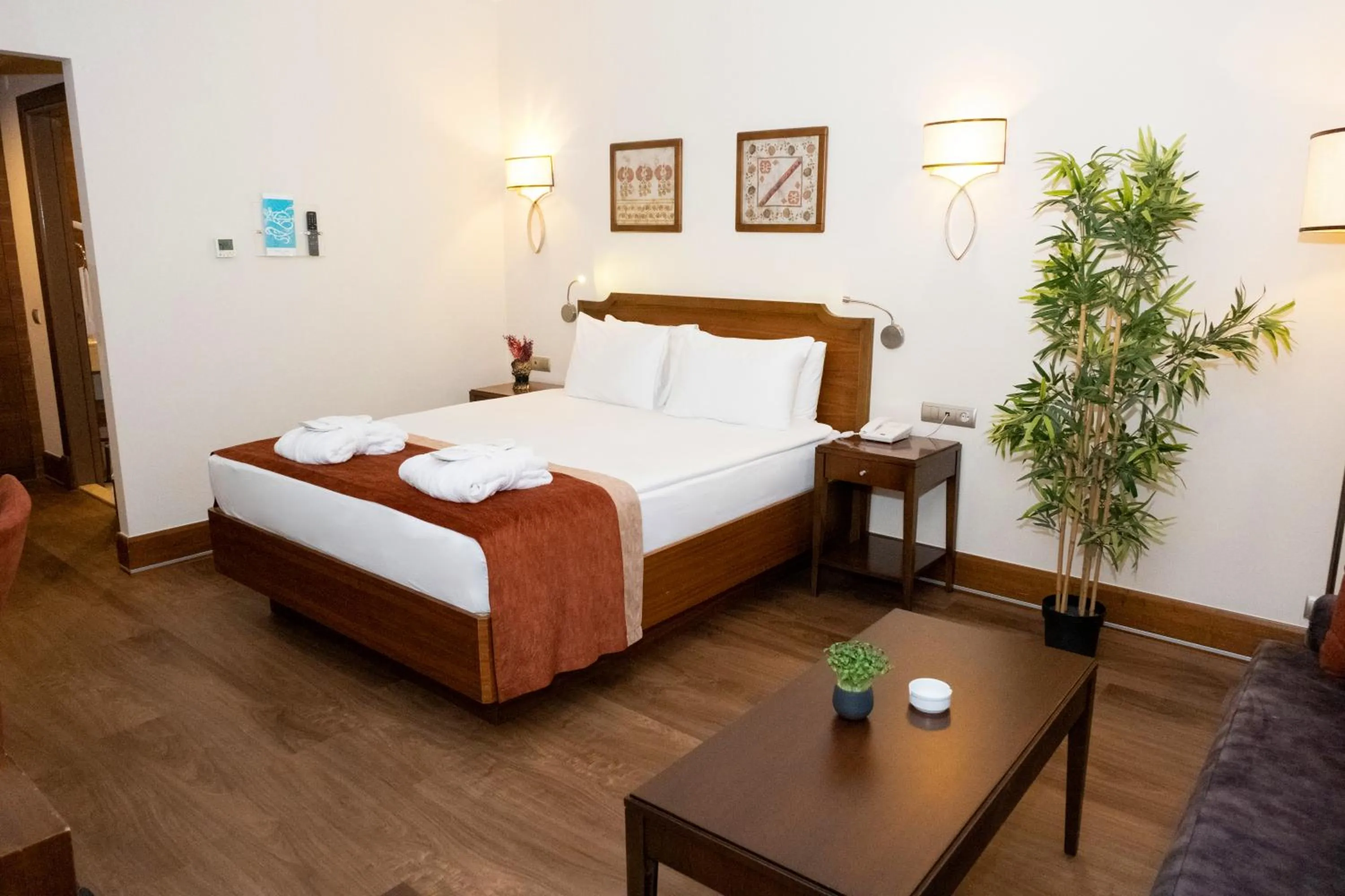 Bed in Euro Park Hotel Bursa