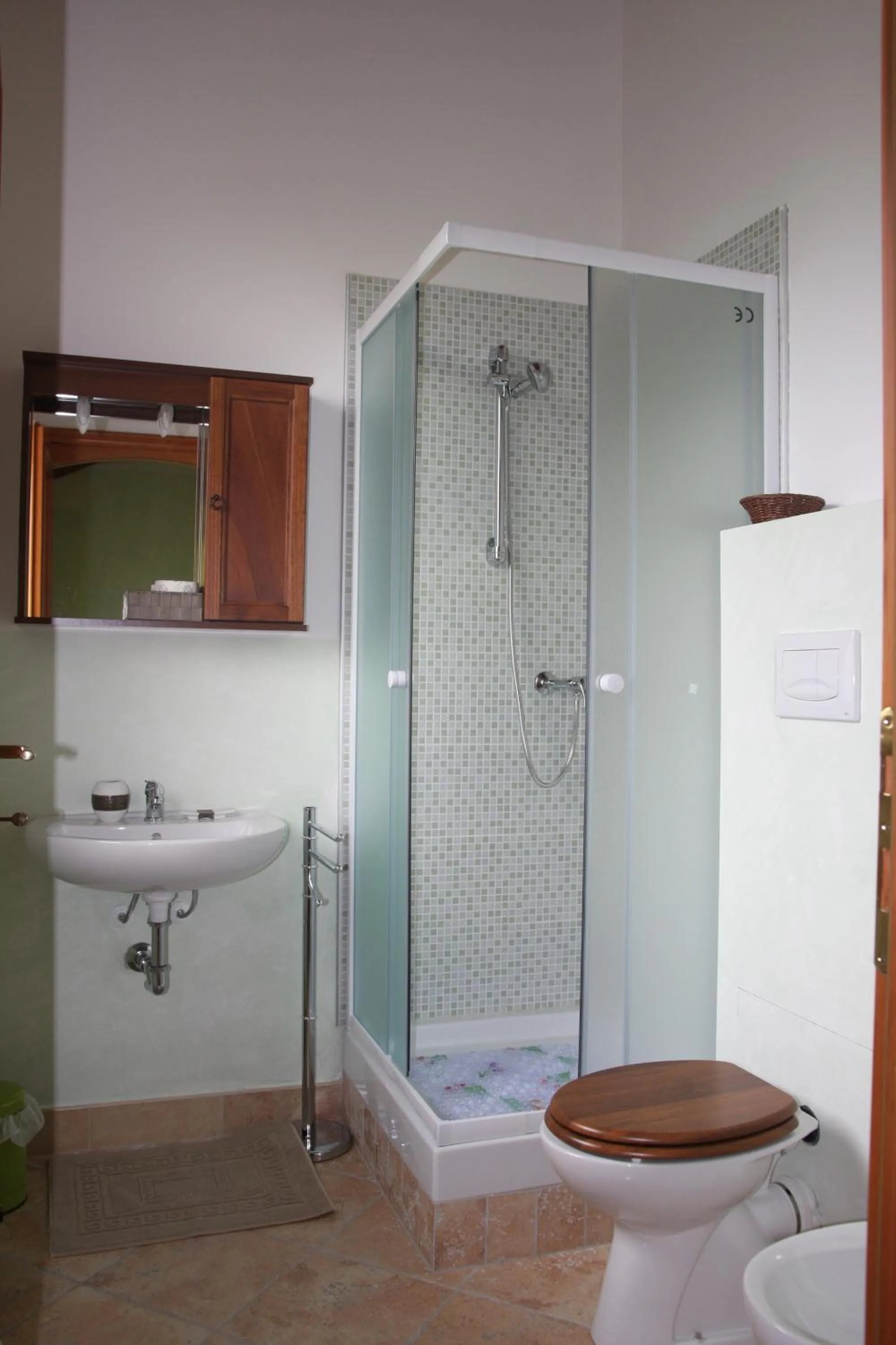 Bathroom in B&B Oasi