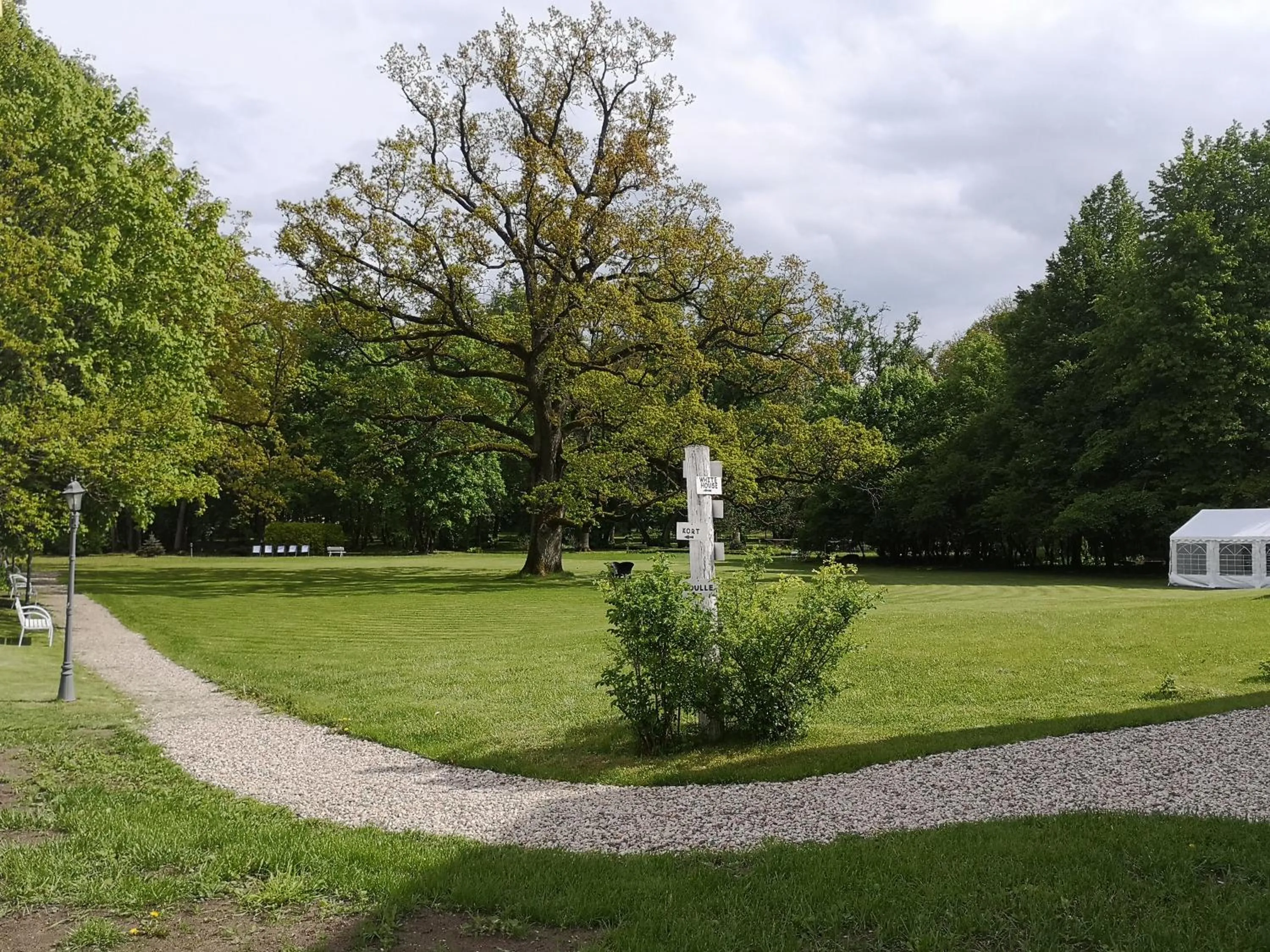 Garden in Dwór Kaliszki