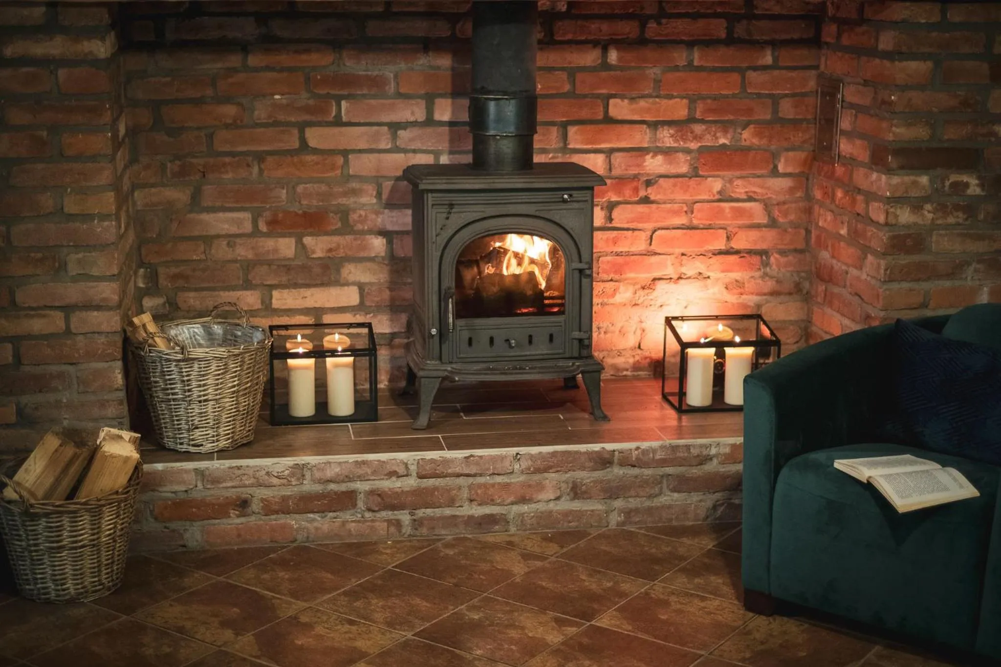 Seating area in Dwór Kaliszki