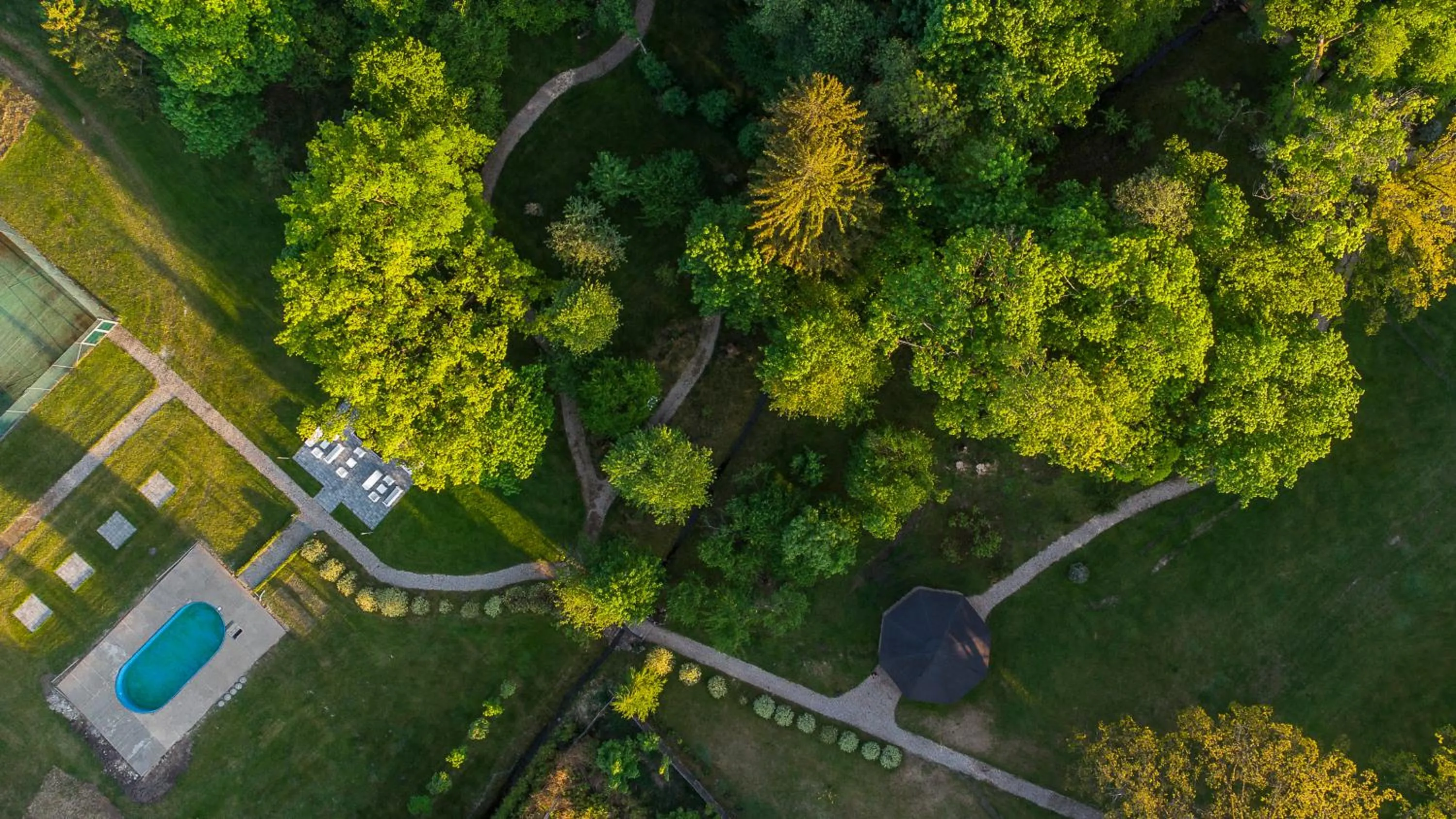 Garden in Dwór Kaliszki