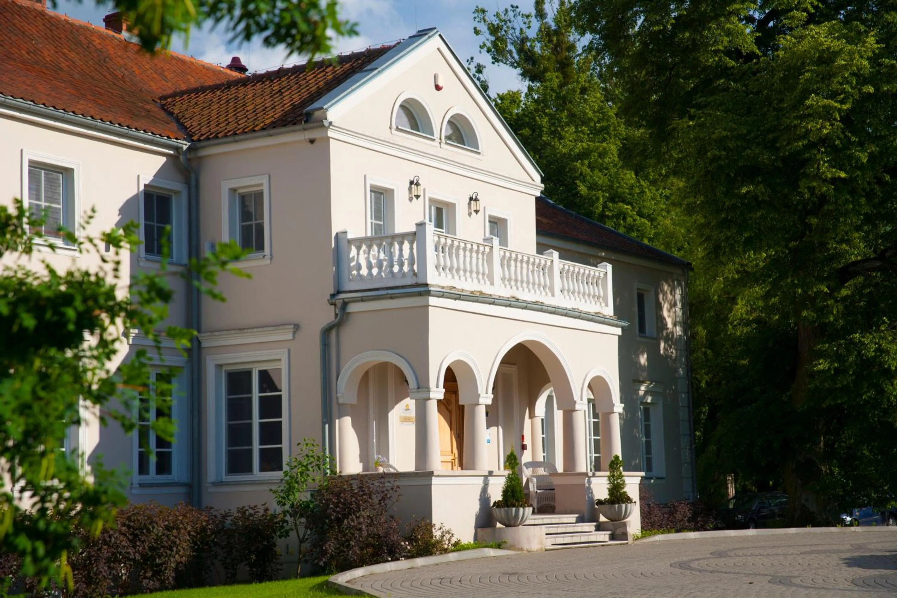 Facade/entrance in Dwór Kaliszki