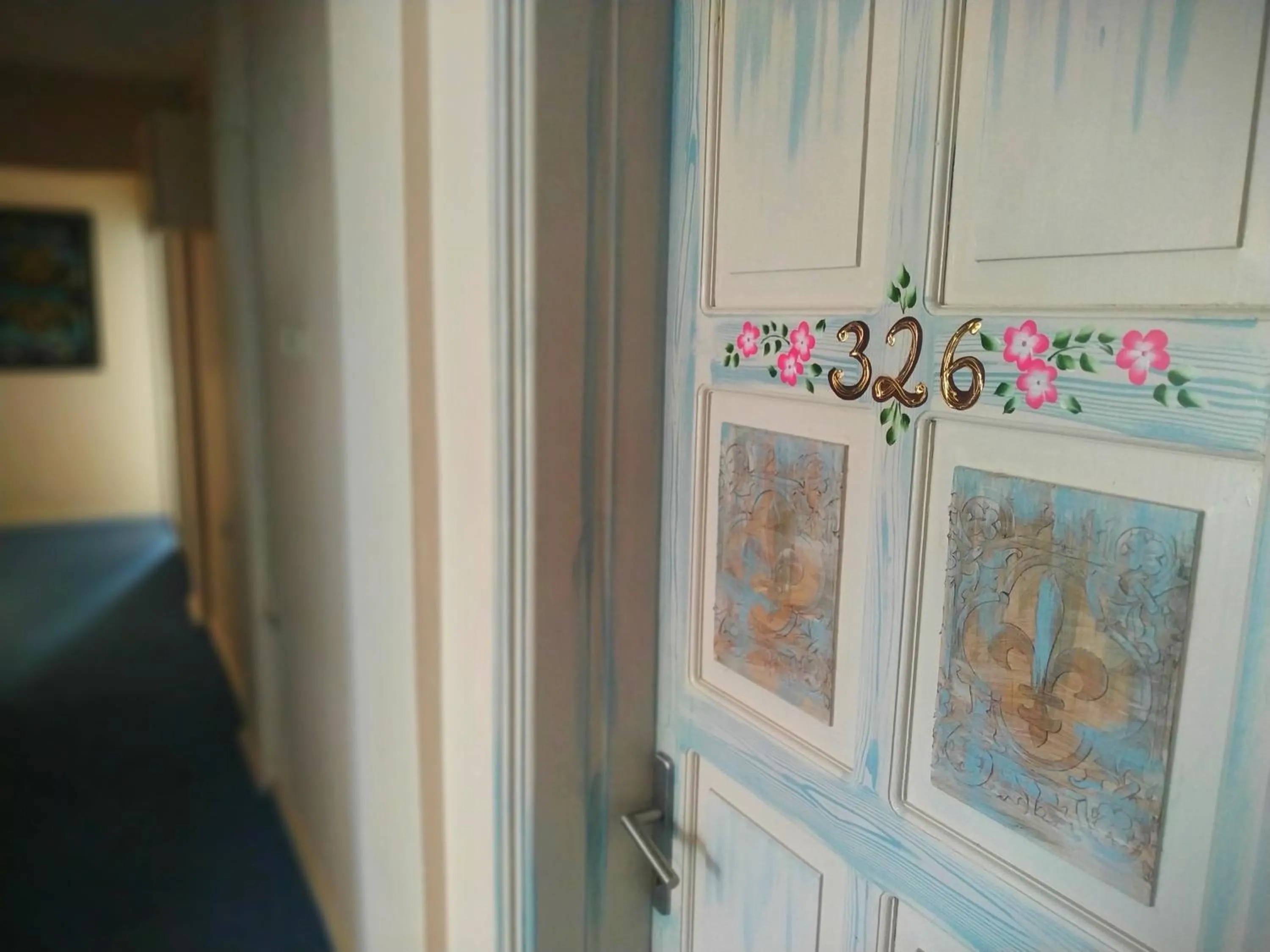 Decorative detail in Yalcin Hotel