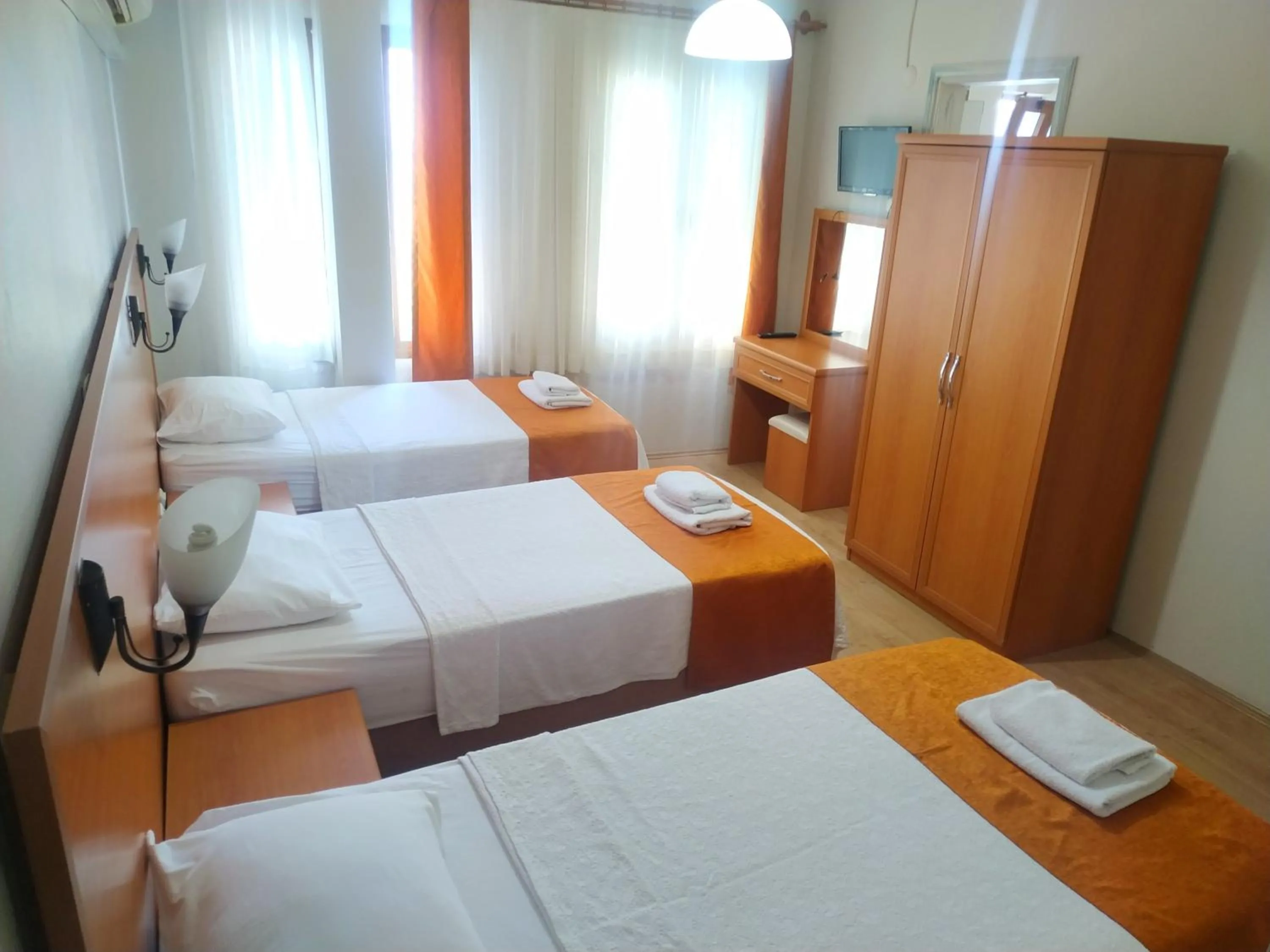 Bed in Yalcin Hotel