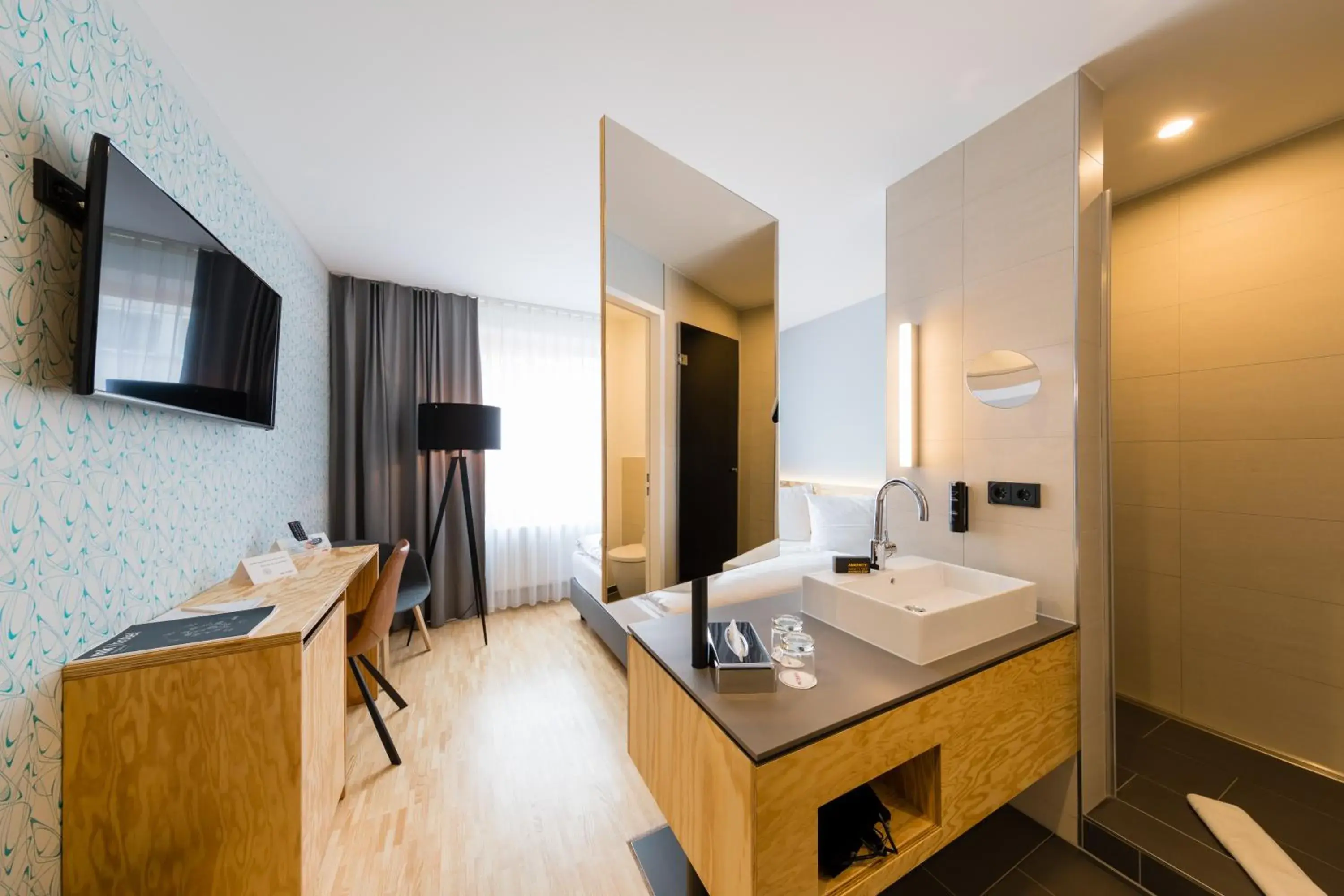 Photo of the whole room, Bed in mk | hotel münchen city Photo of the whole room, Bed in mk | hotel münchen city