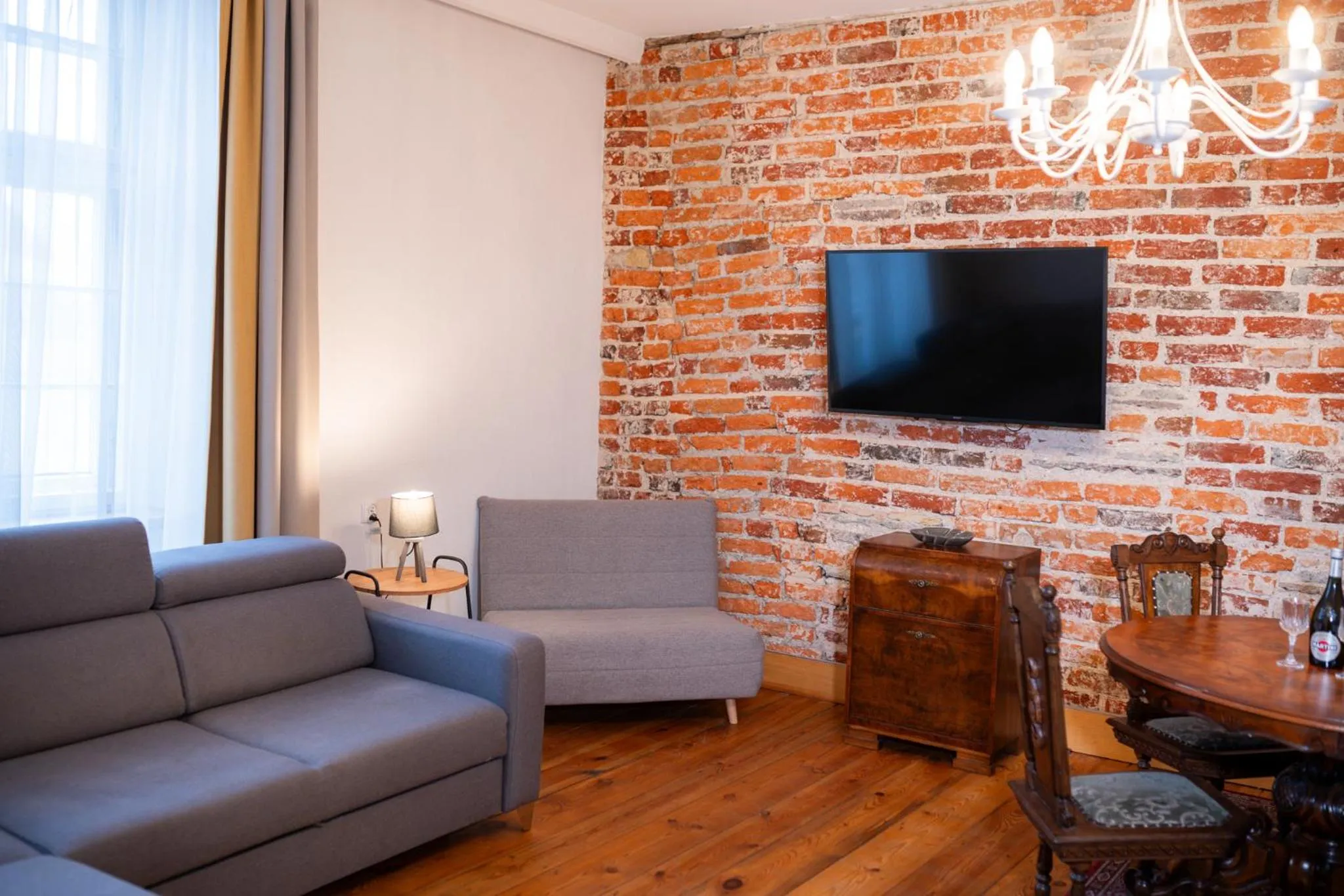 Communal lounge/ TV room in Dom Zachariasza Zappio