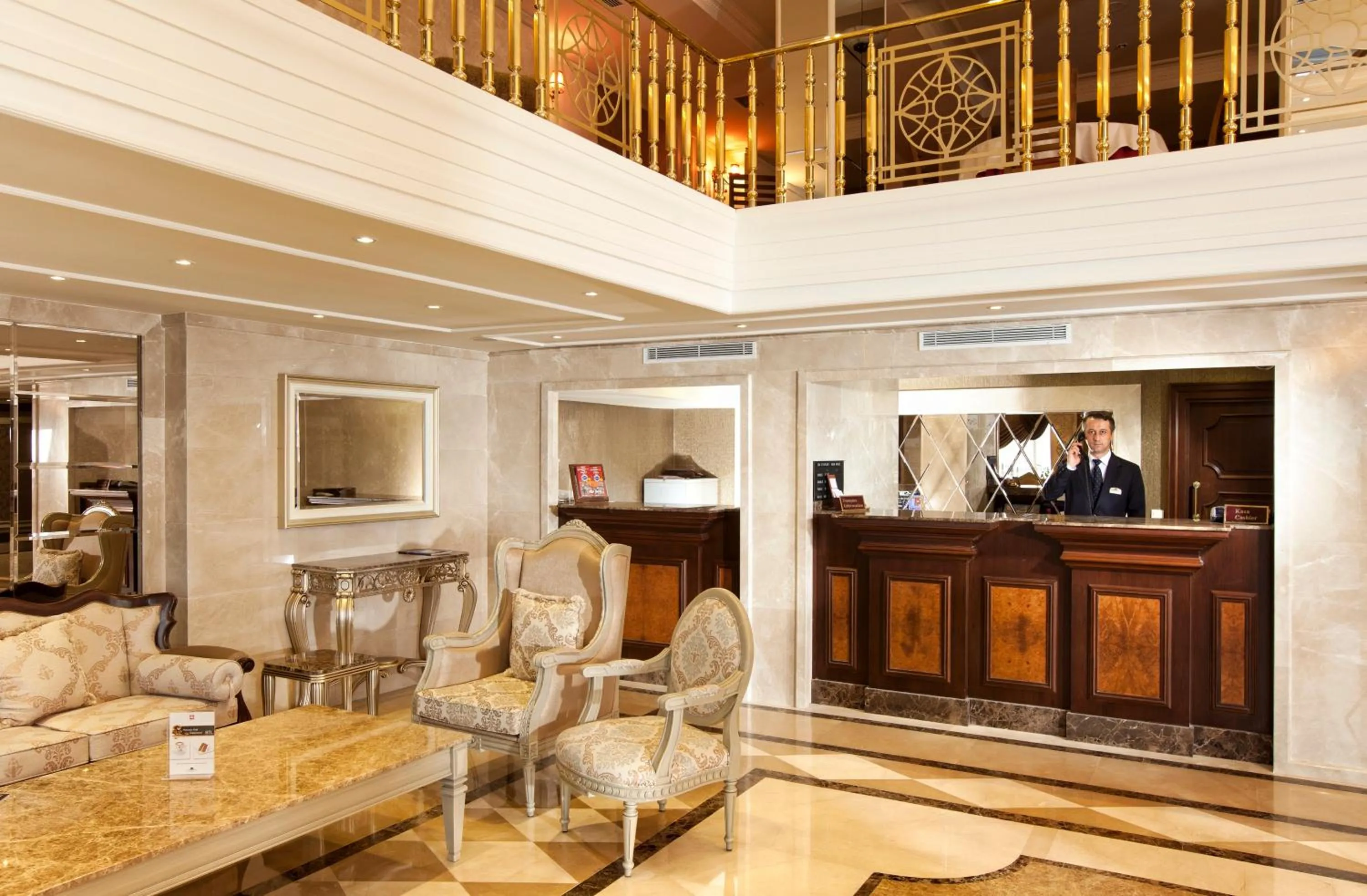 Lobby or reception in Grand Halic Goldenhorn