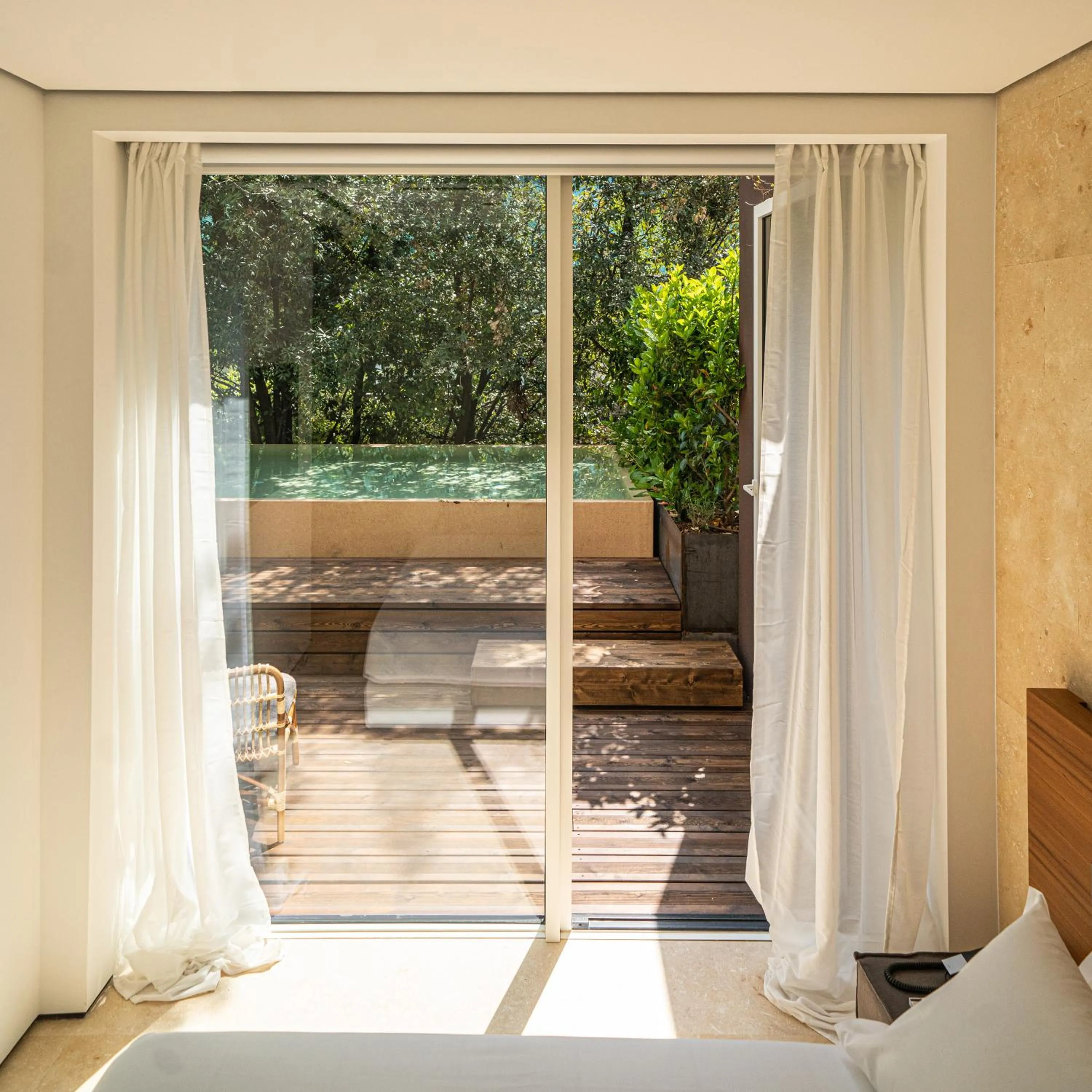 Pool view in C-Hotel & Spa