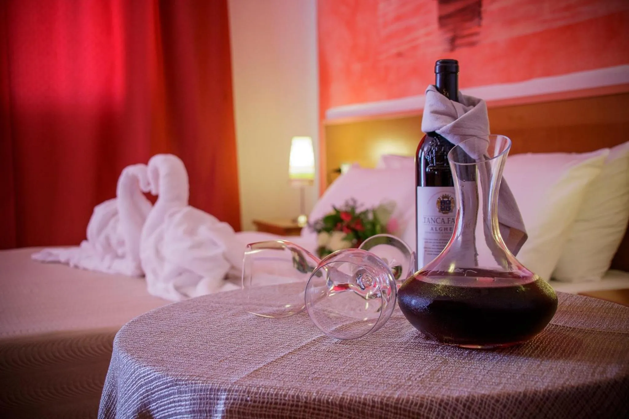 Bed in Abbaidda Hotel