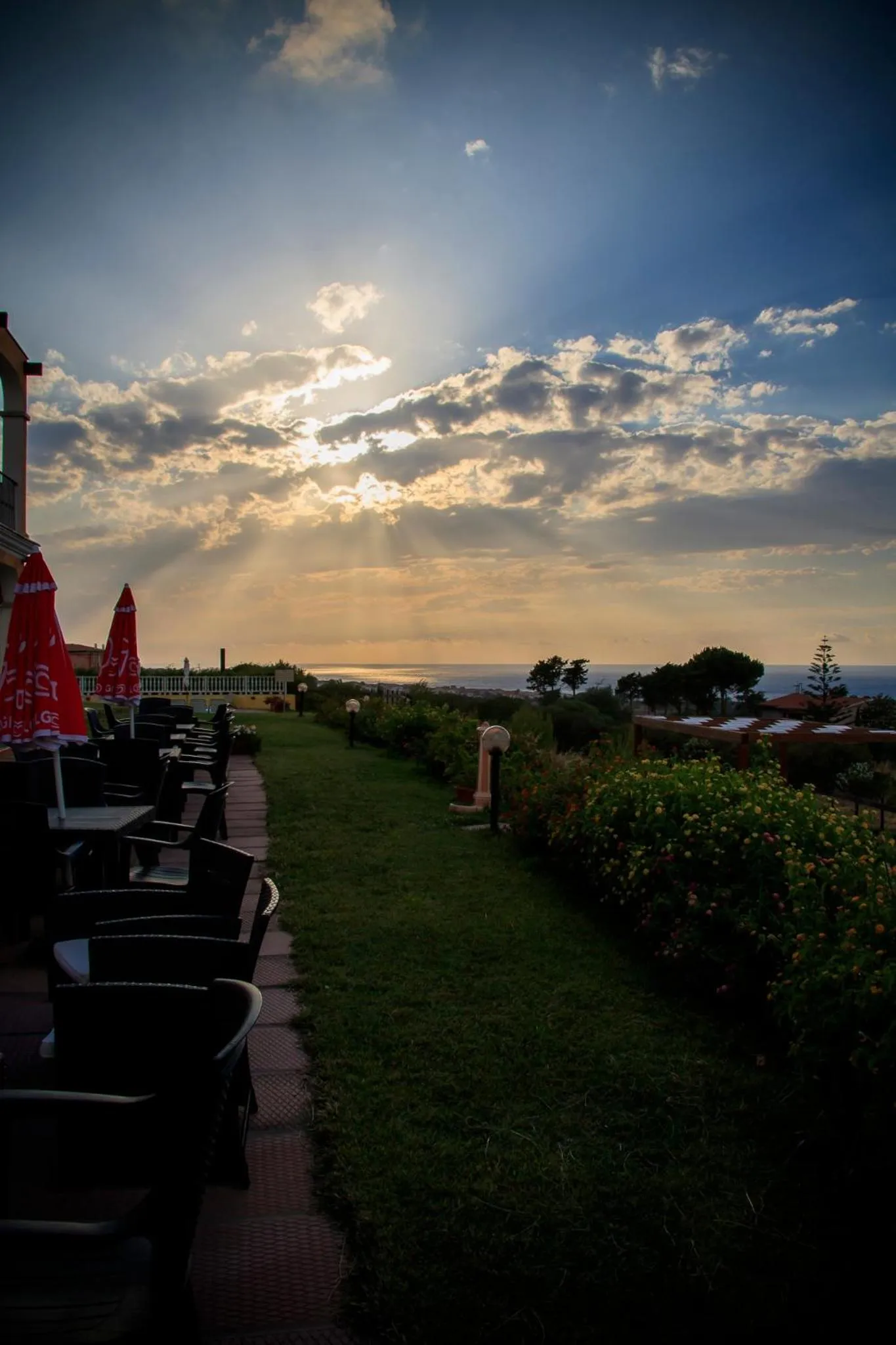 Garden view in Abbaidda Hotel
