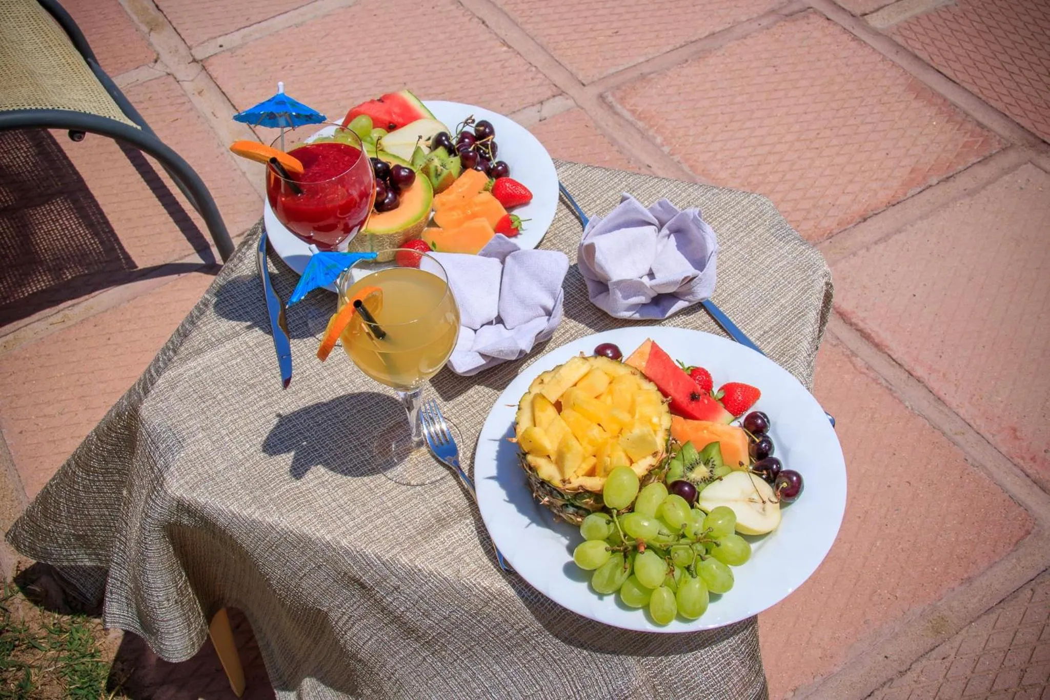 Food and drinks in Abbaidda Hotel