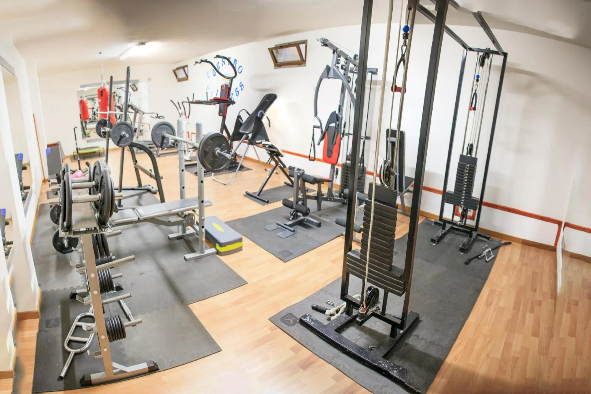 Fitness centre/facilities in Abbaidda Hotel