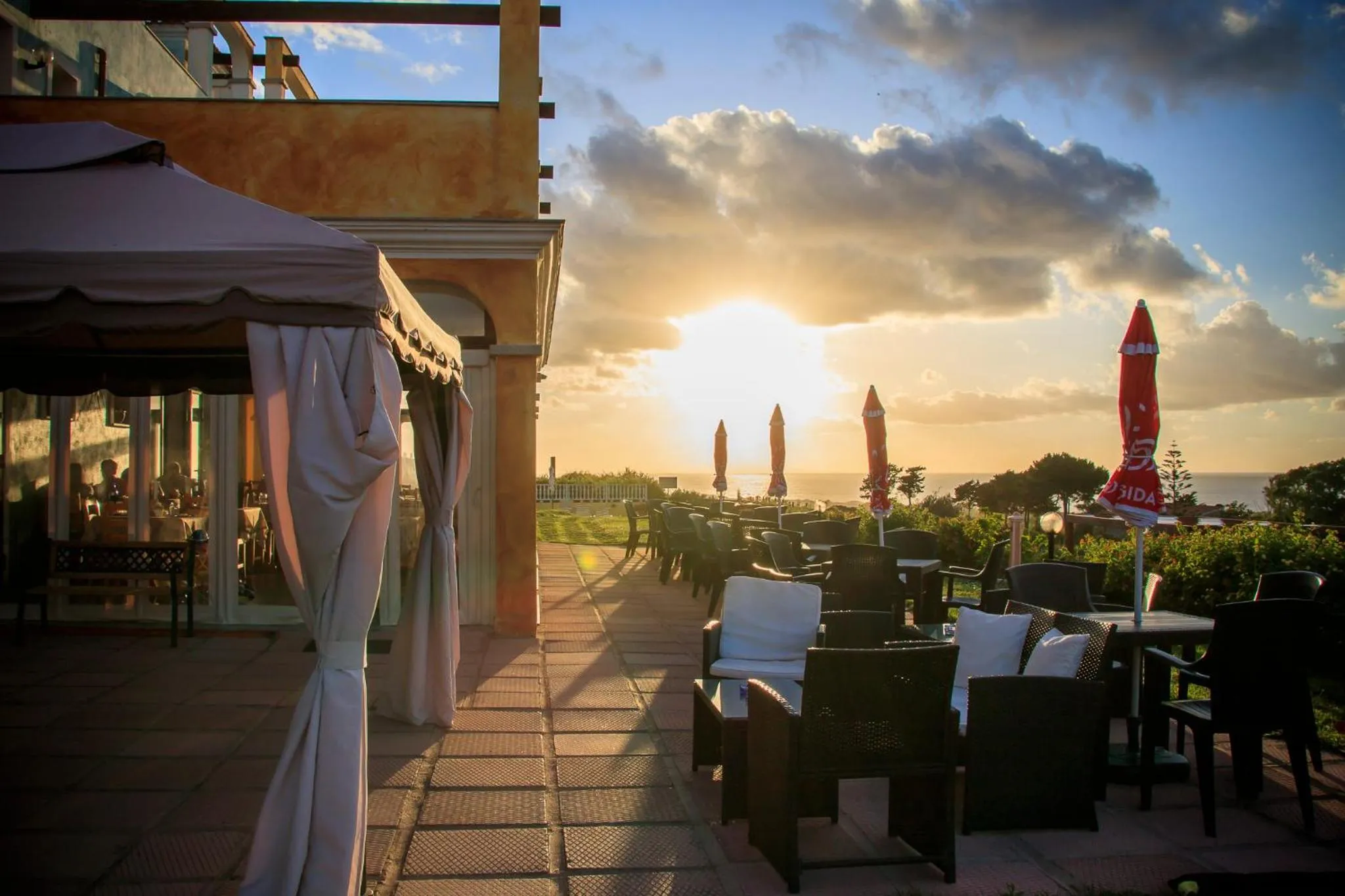 Garden in Abbaidda Hotel