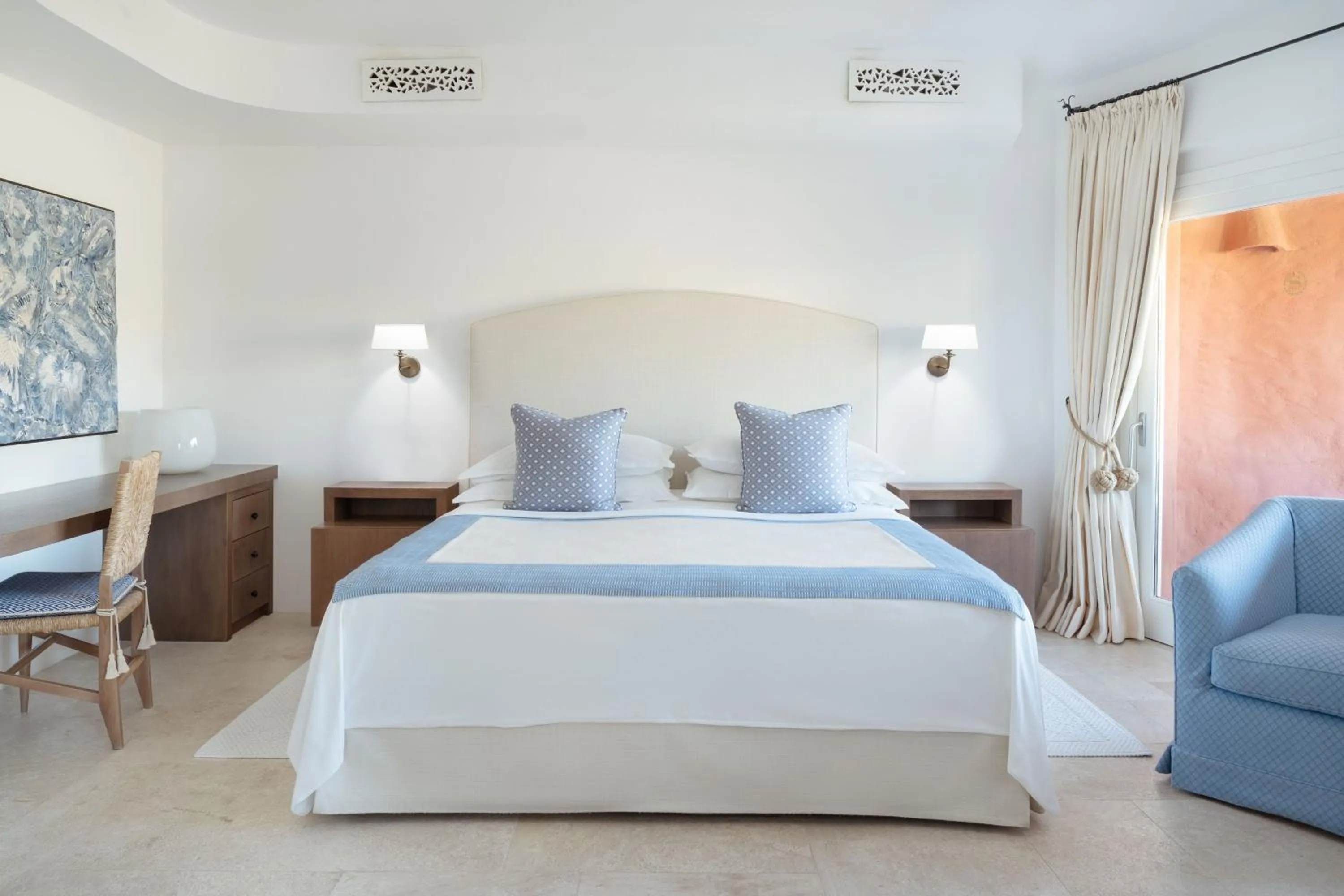 Bedroom, Bed in Cervo Hotel,Costa Smeralda Resort