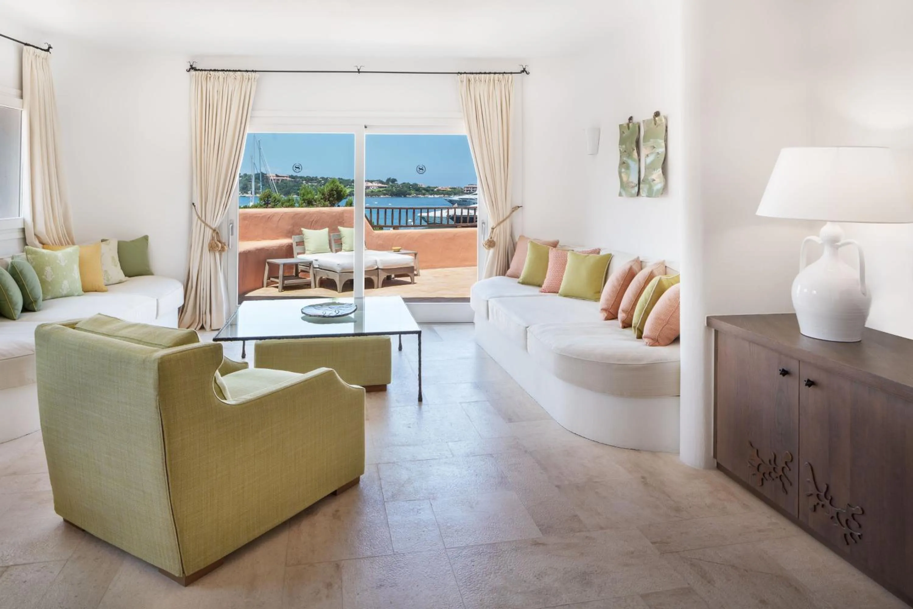 Living room in Cervo Hotel,Costa Smeralda Resort