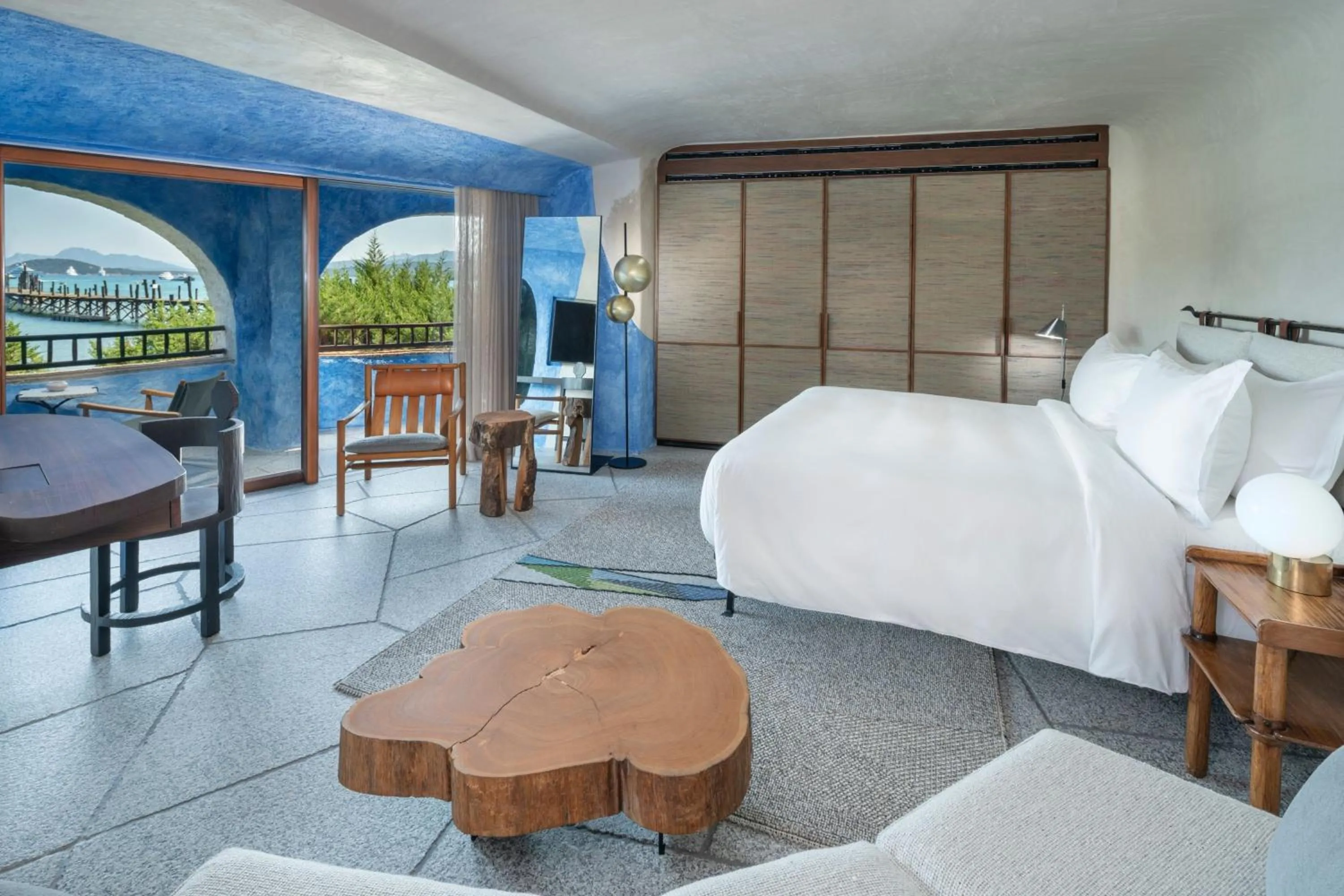 Photo of the whole room, Bed in Hotel Cala di Volpe, a Luxury Collection Hotel, Costa Smeralda