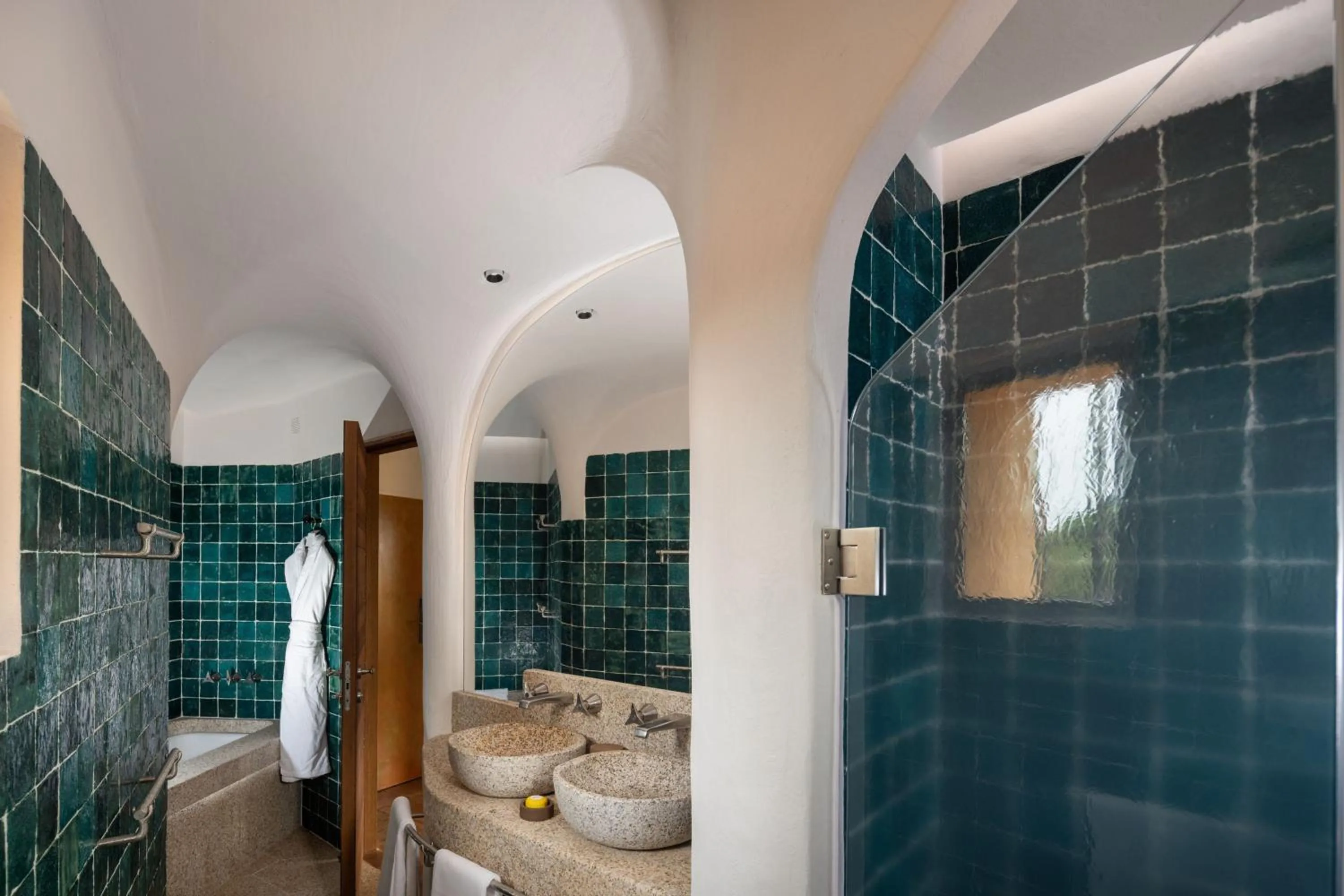 Bathroom in Hotel Cala di Volpe, a Luxury Collection Hotel, Costa Smeralda