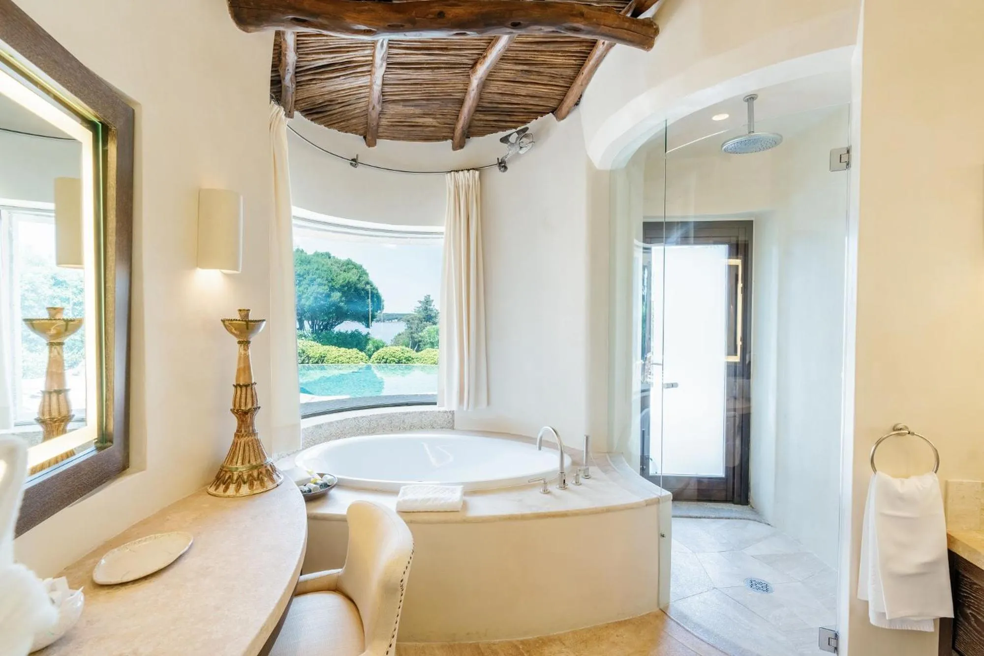 Bathroom in Hotel Pitrizza, Costa Smeralda