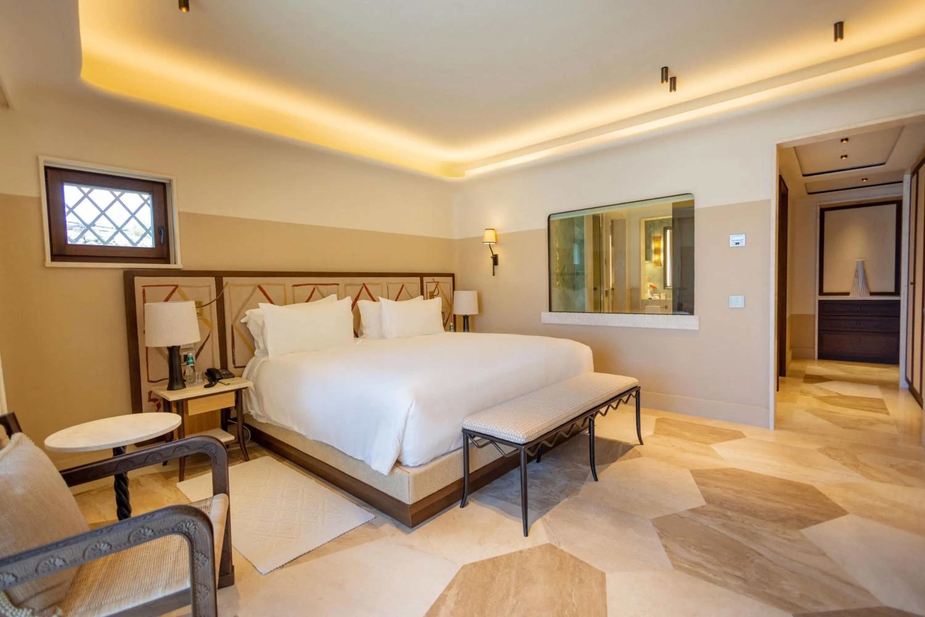 Bed in Hotel Pitrizza, Costa Smeralda