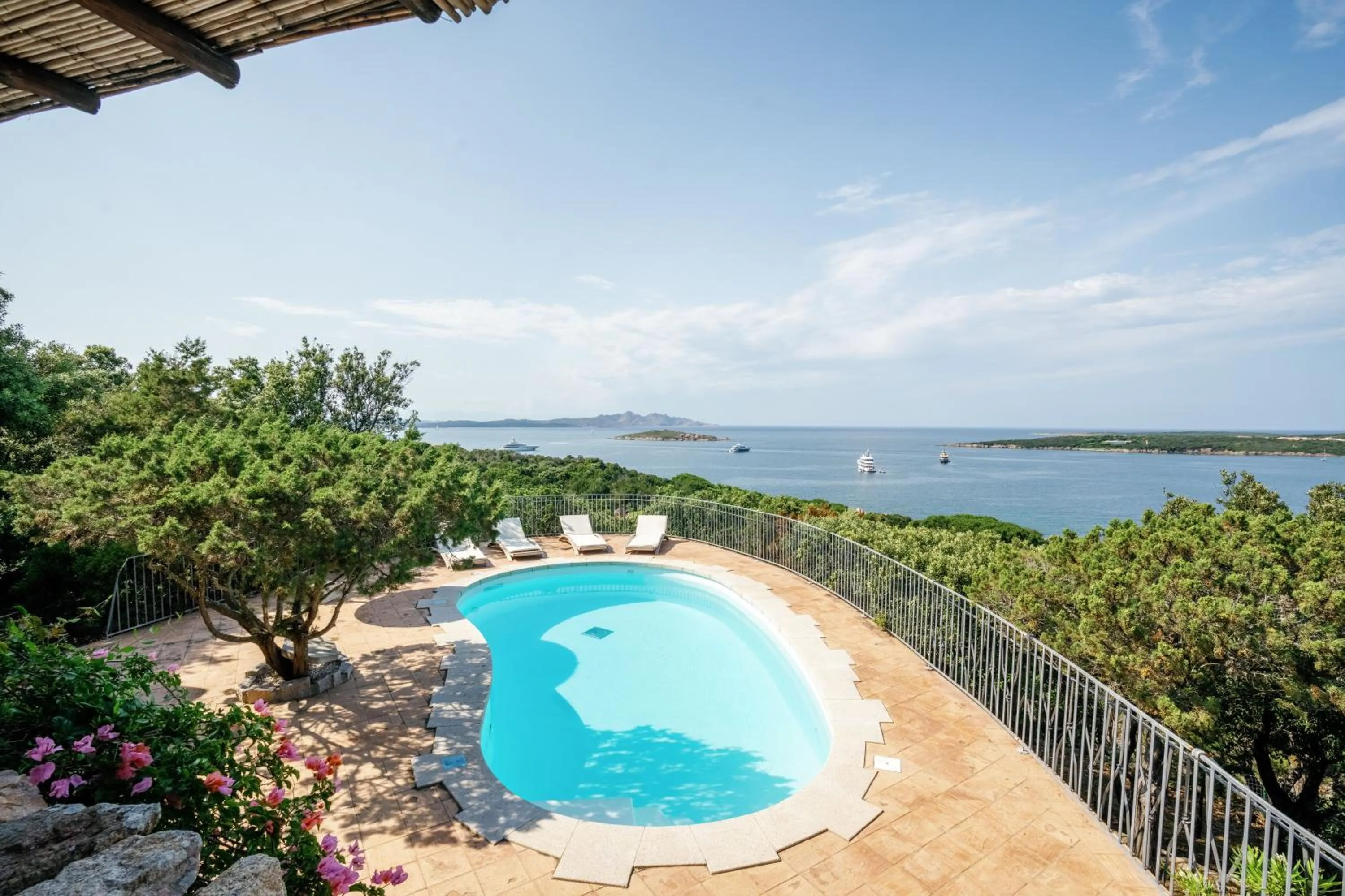 Sea view in Hotel Pitrizza, Costa Smeralda