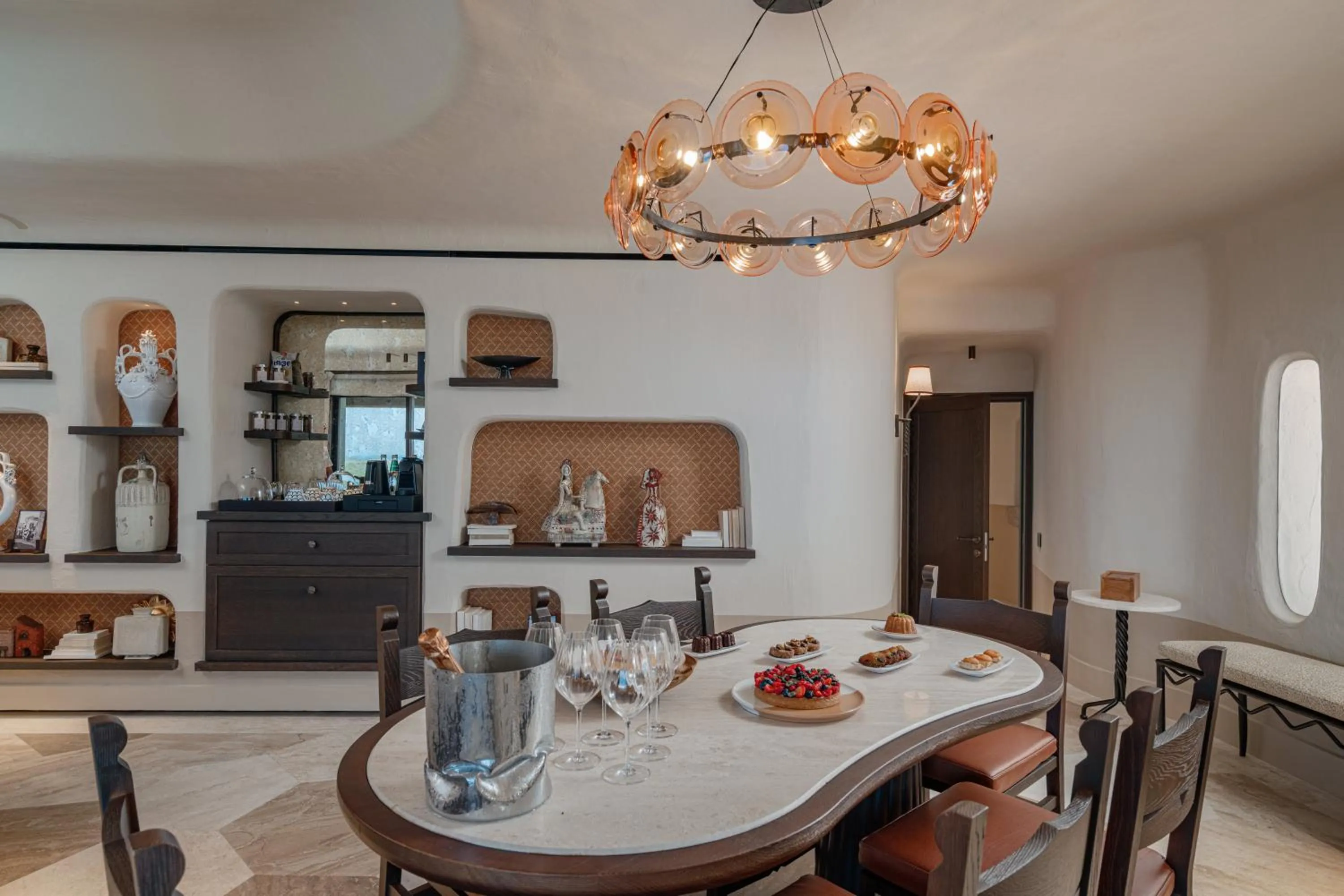 Living room in Hotel Pitrizza, Costa Smeralda