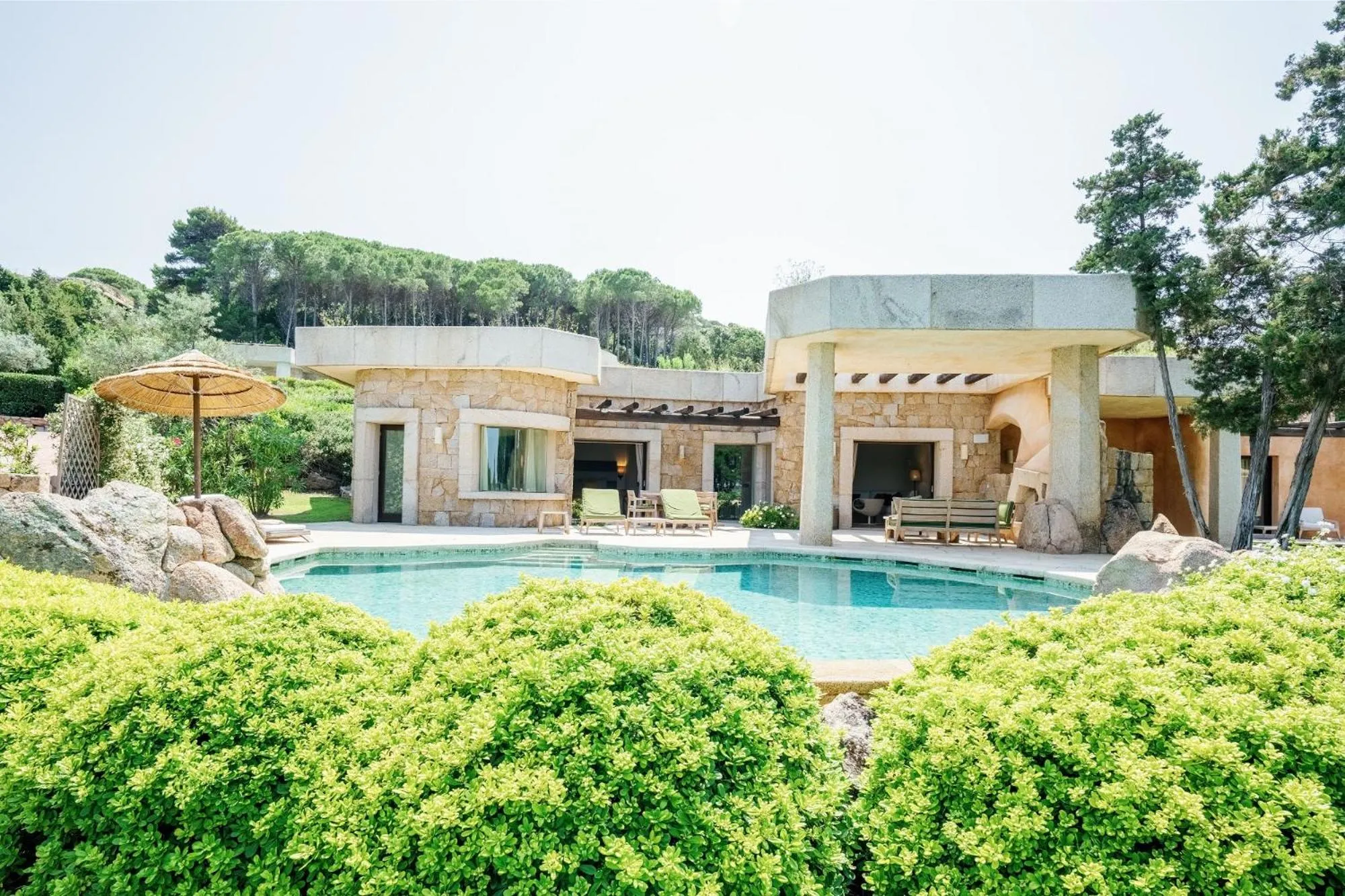 Swimming pool in Hotel Pitrizza, Costa Smeralda