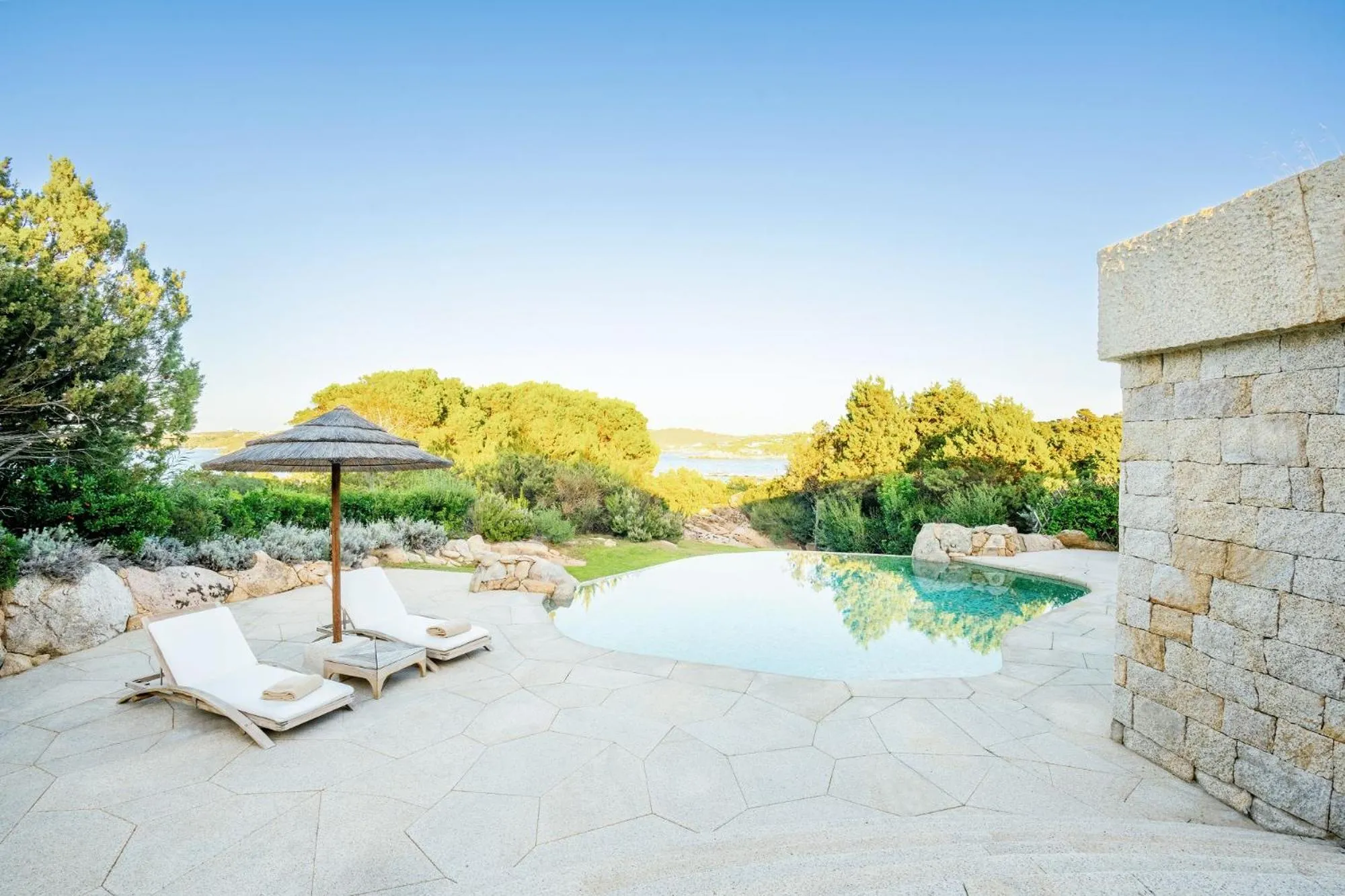 Garden in Hotel Pitrizza, Costa Smeralda