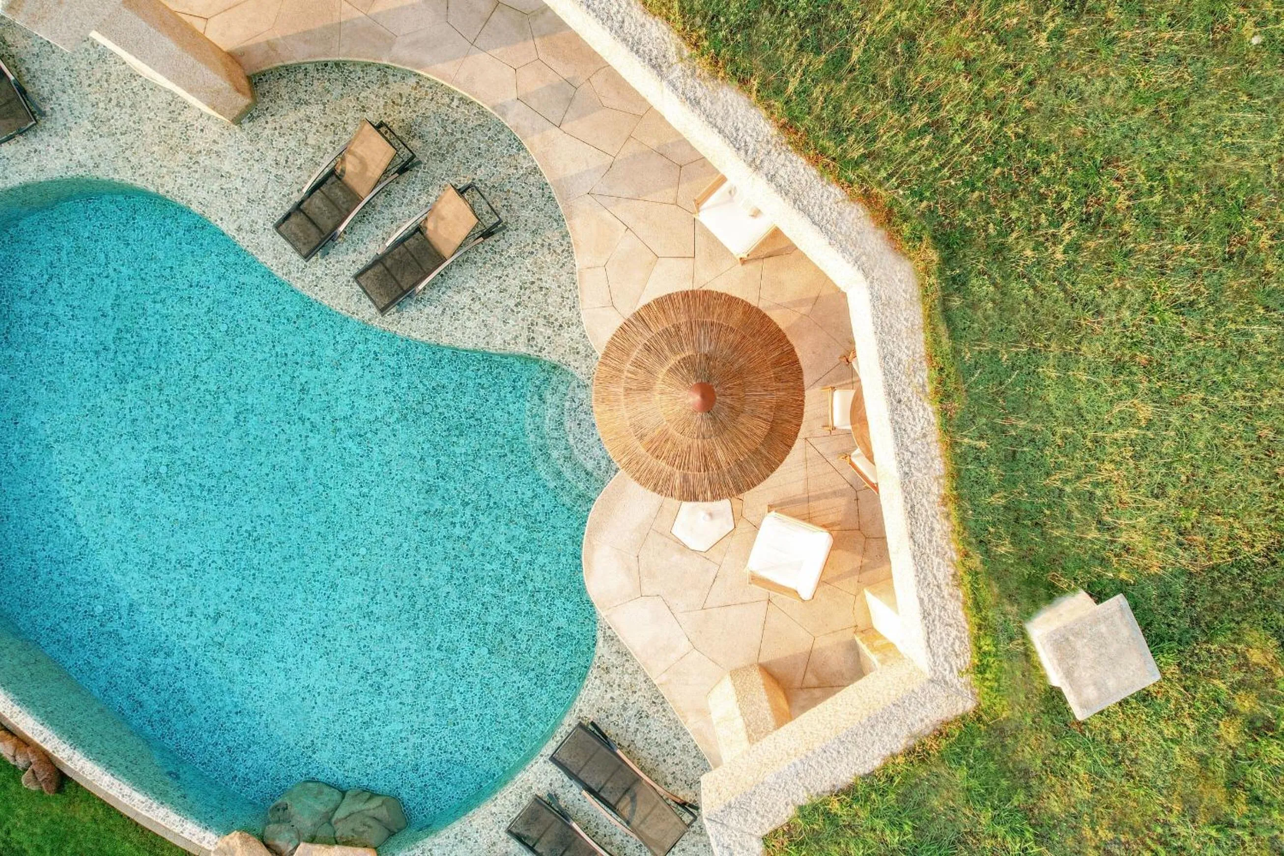 Swimming pool in Hotel Pitrizza, Costa Smeralda